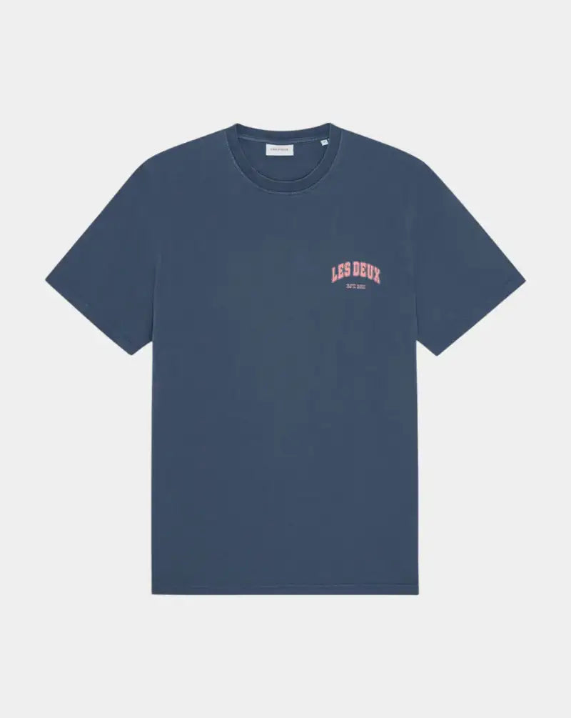 Camiseta Les Deux Brady Hoop T-shirt 1001473 430DARK DENIM BLUE LES DEUX