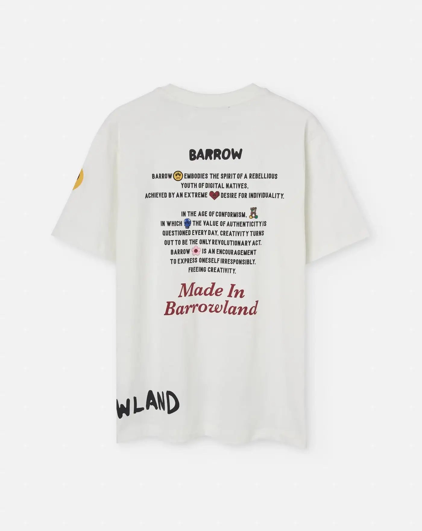Camiseta Barrow Barrowland S5BWUATH060 002 BARROW
