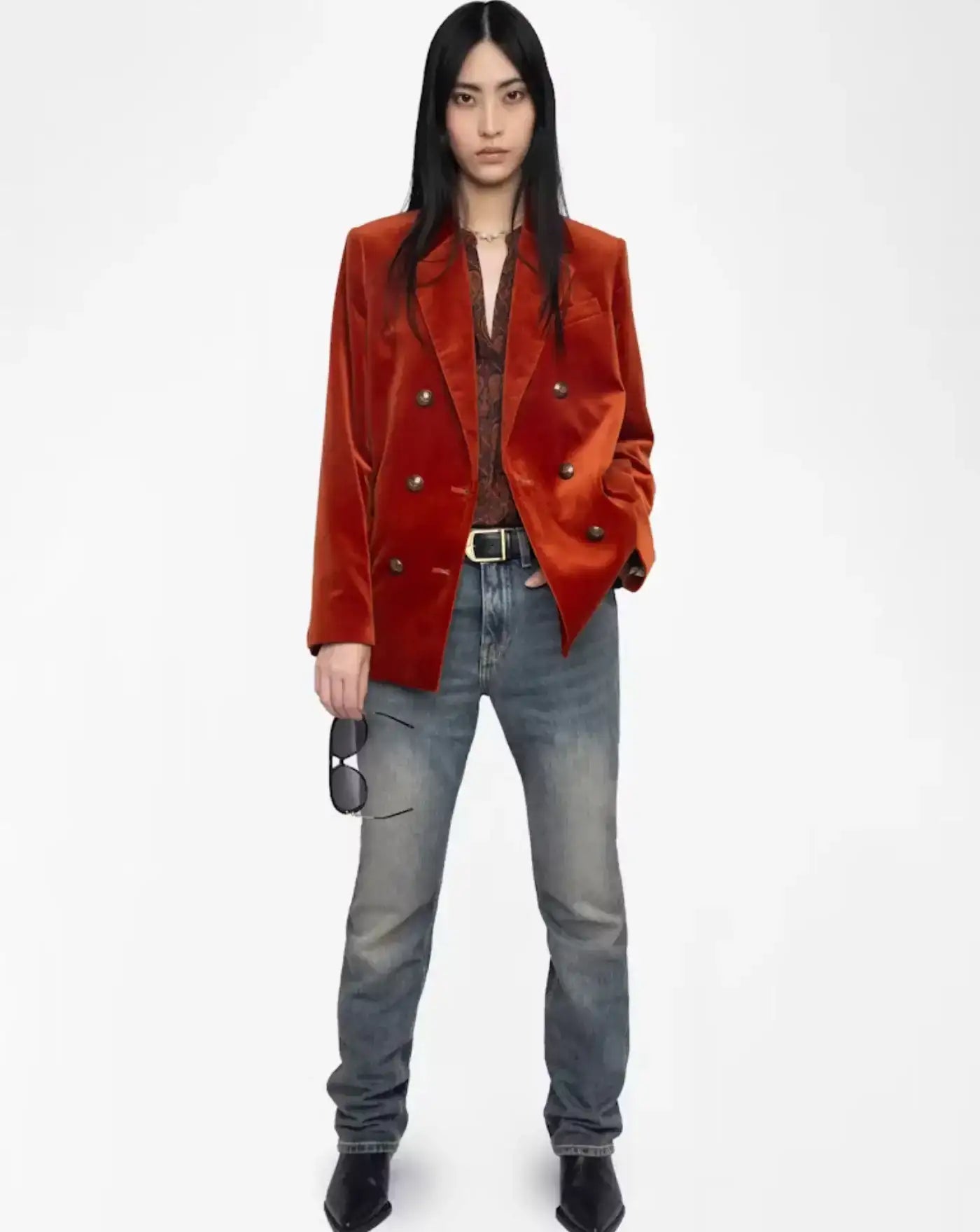 Americana Zadig & Voltaire Vaska WWBL01943 BURN ZADIG & VOLTAIRE