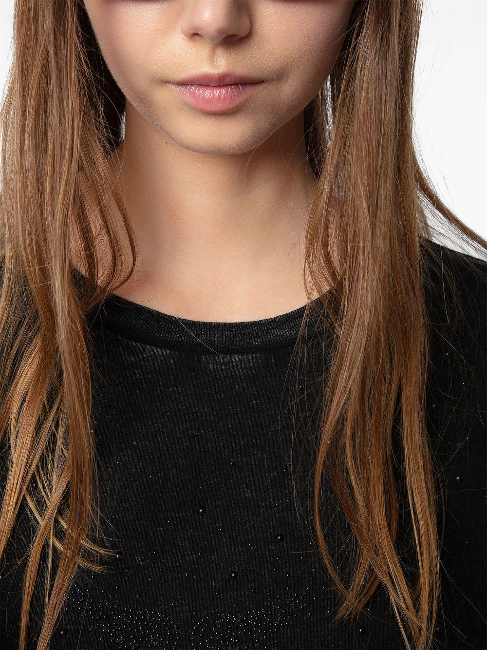 Vestido Zadig & Voltaire Zaid Hc Wings JWDR01069 CARBONE 21 ZADIG & VOLTAIRE