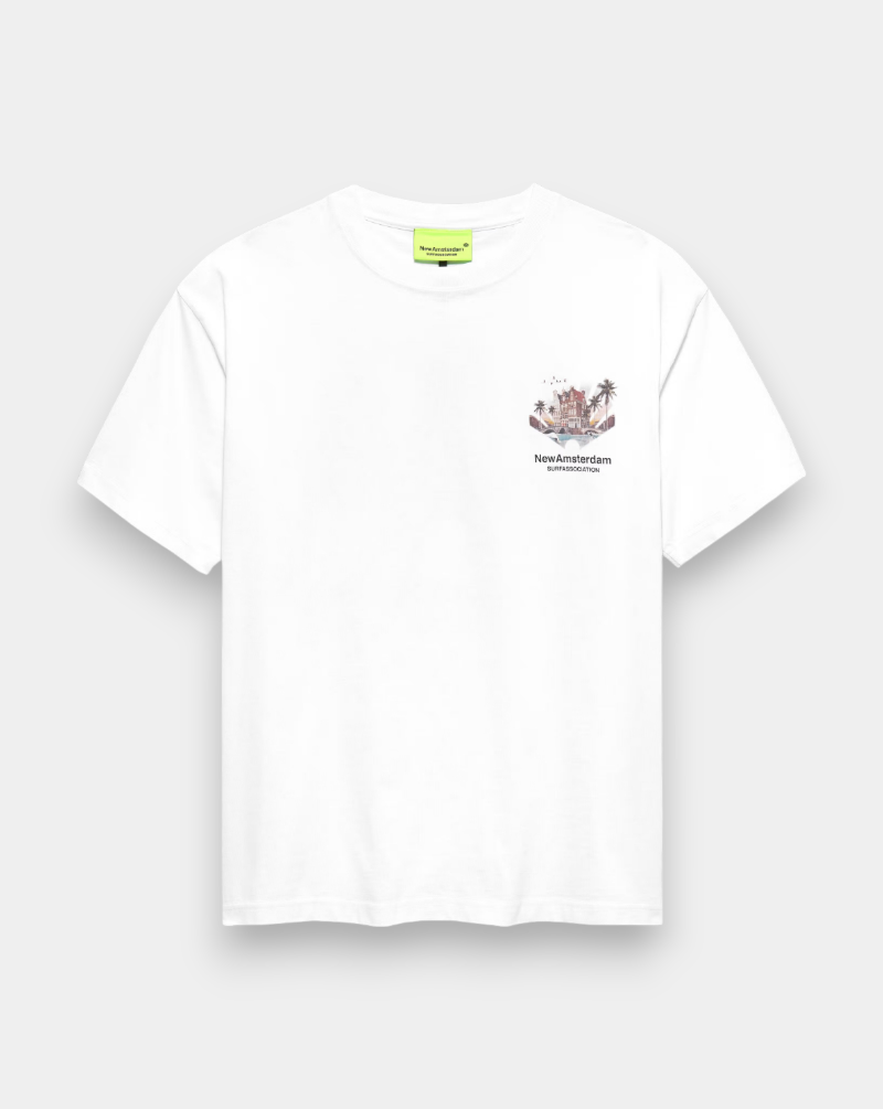 Camiseta New Amsterdam Tropical Tee 2601074001 WHITE NEW AMSTERDAM