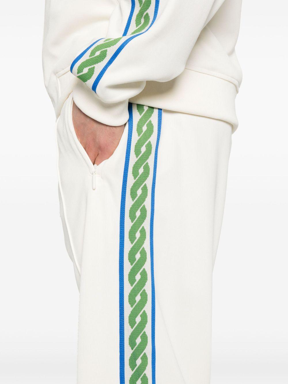 Pantalon Drole de Monsieur Le Track Pants Tresse SP007 PL135 OW DROLE DE MONSIEUR