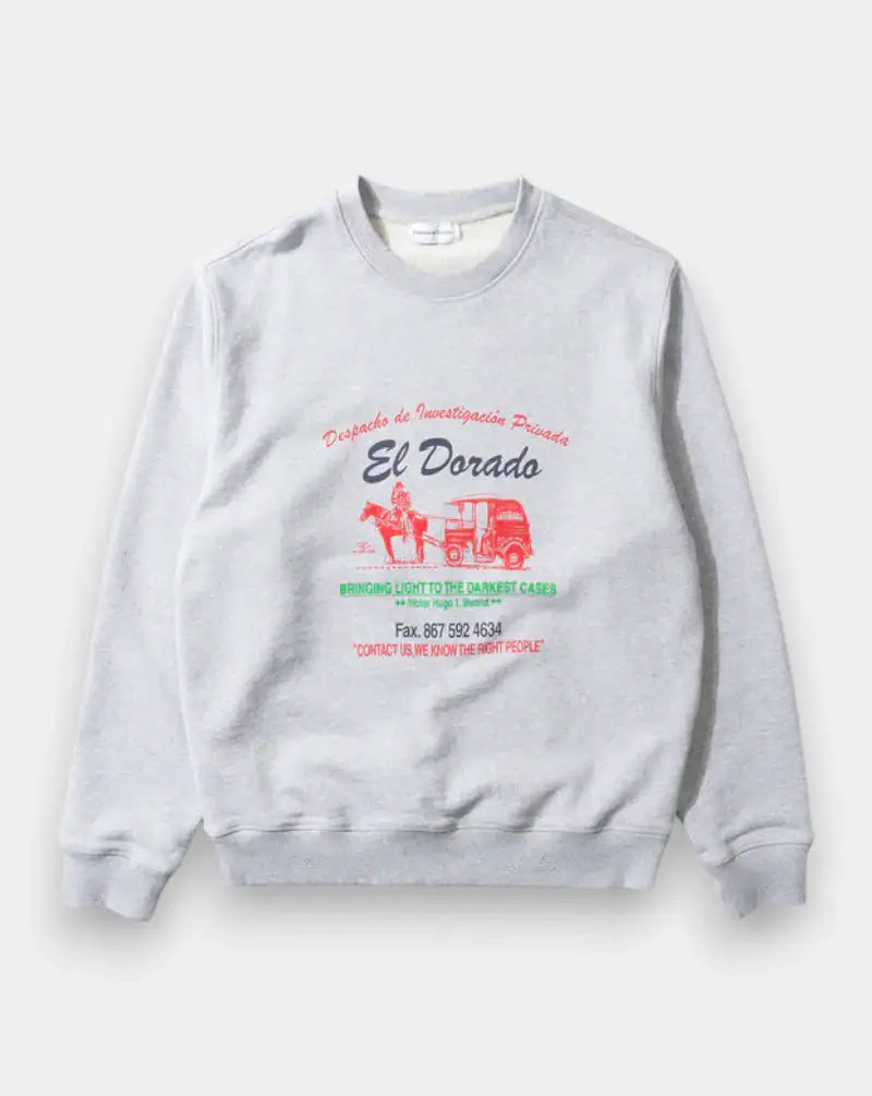 Sudadera Edmmond El Dorado 3254013840 PLAIN GREY MELANGE EDMMOND