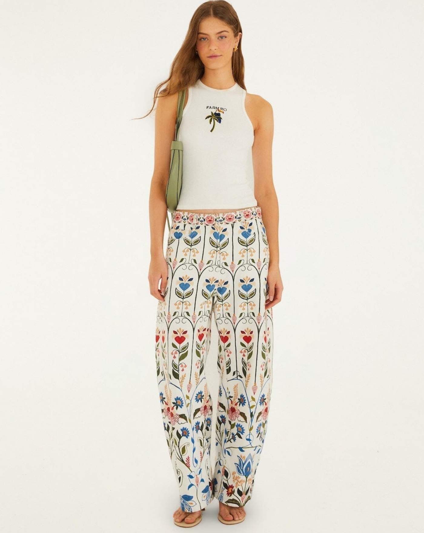 Top Farm Rio Tucanissimo Tank 349811 L0025 OFF-WHITE FARM RIO