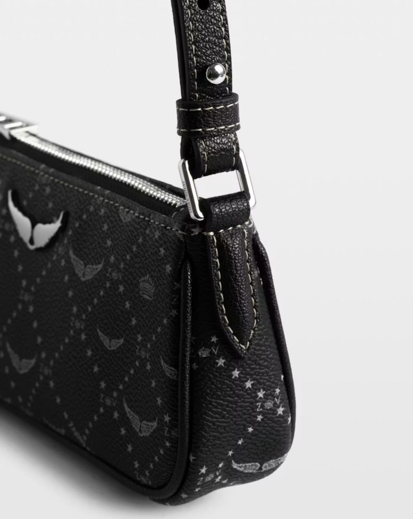 Bolso Zadig & Voltaire Z Pocket Monogram LWSG03745 011 ZADIG & VOLTAIRE