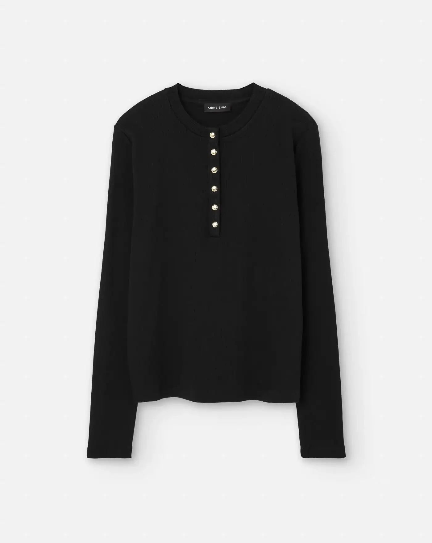 Camiseta Anine Bing Alexia A0810314BLK26 BLACK ANINE BING
