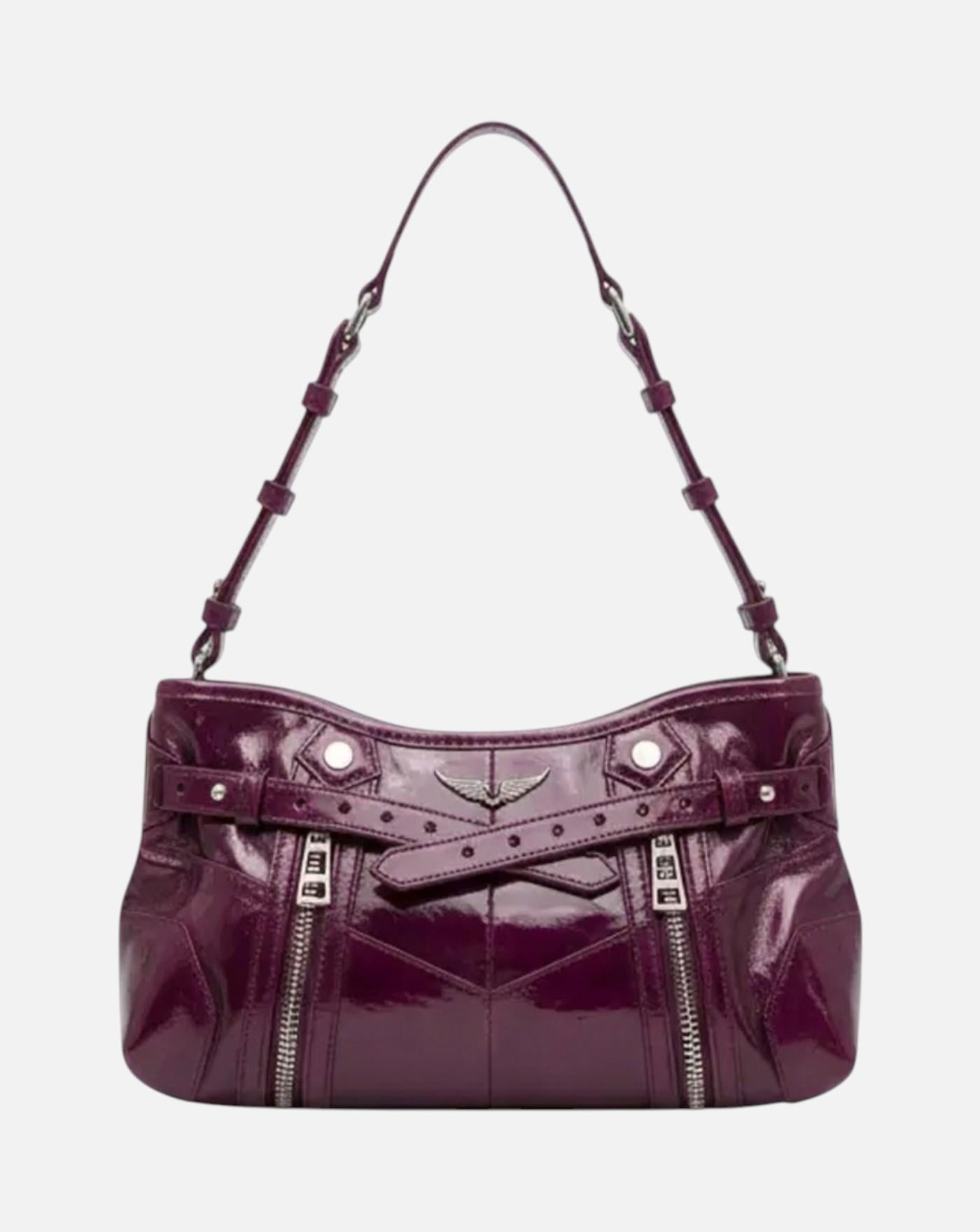 Bolso Zadig & Voltaire SUNNY RIDER XS VINTAGE PATENT LWBA04553 505 ZADIG & VOLTAIRE