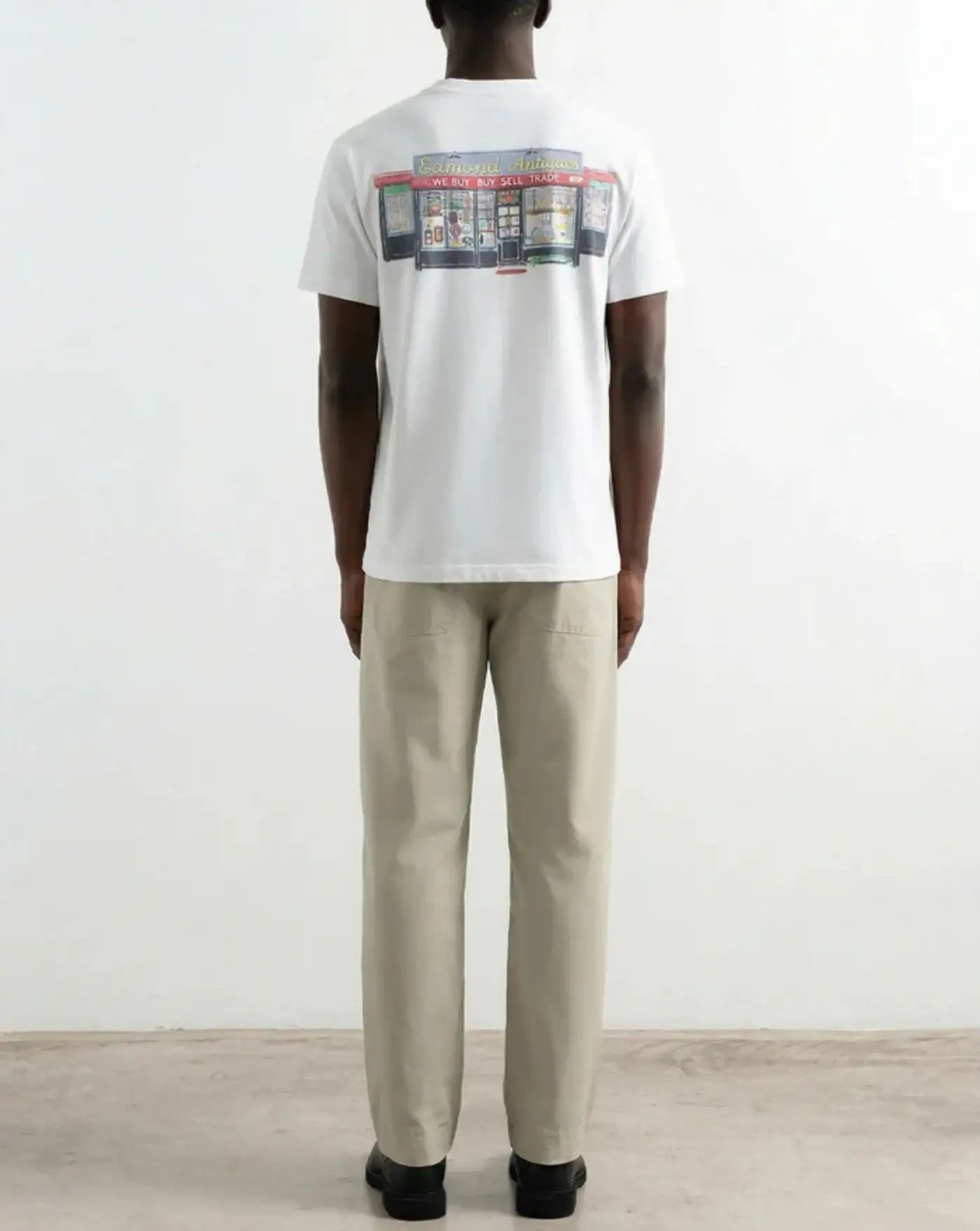 Camiseta Edmmond Antiques 1263022000 PLAIN WHITE EDMMOND