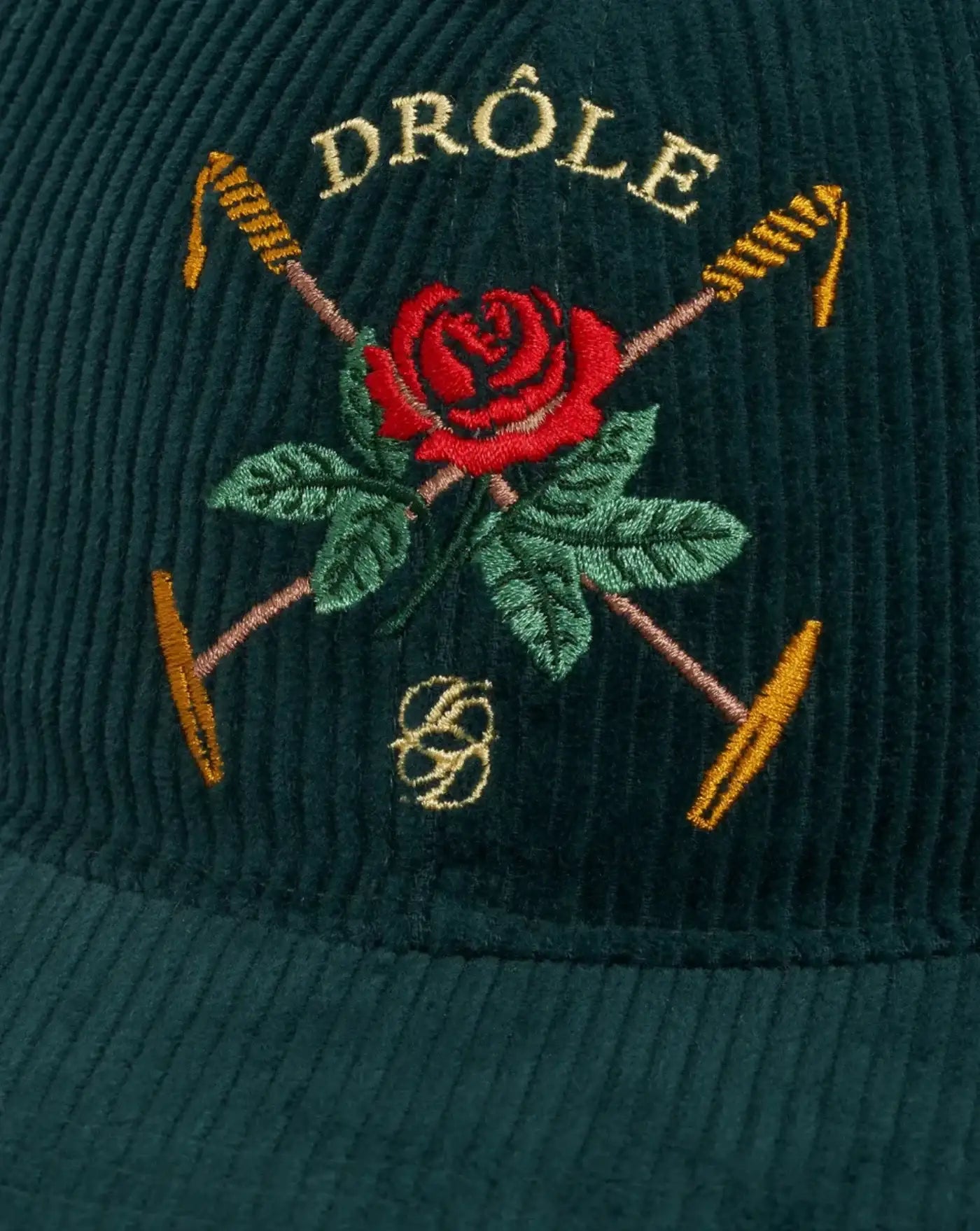 Gorra Drole de Monsieur La Casquette Velours Drole Rose CP189 CO236 DGN DROLE DE MONSIEUR