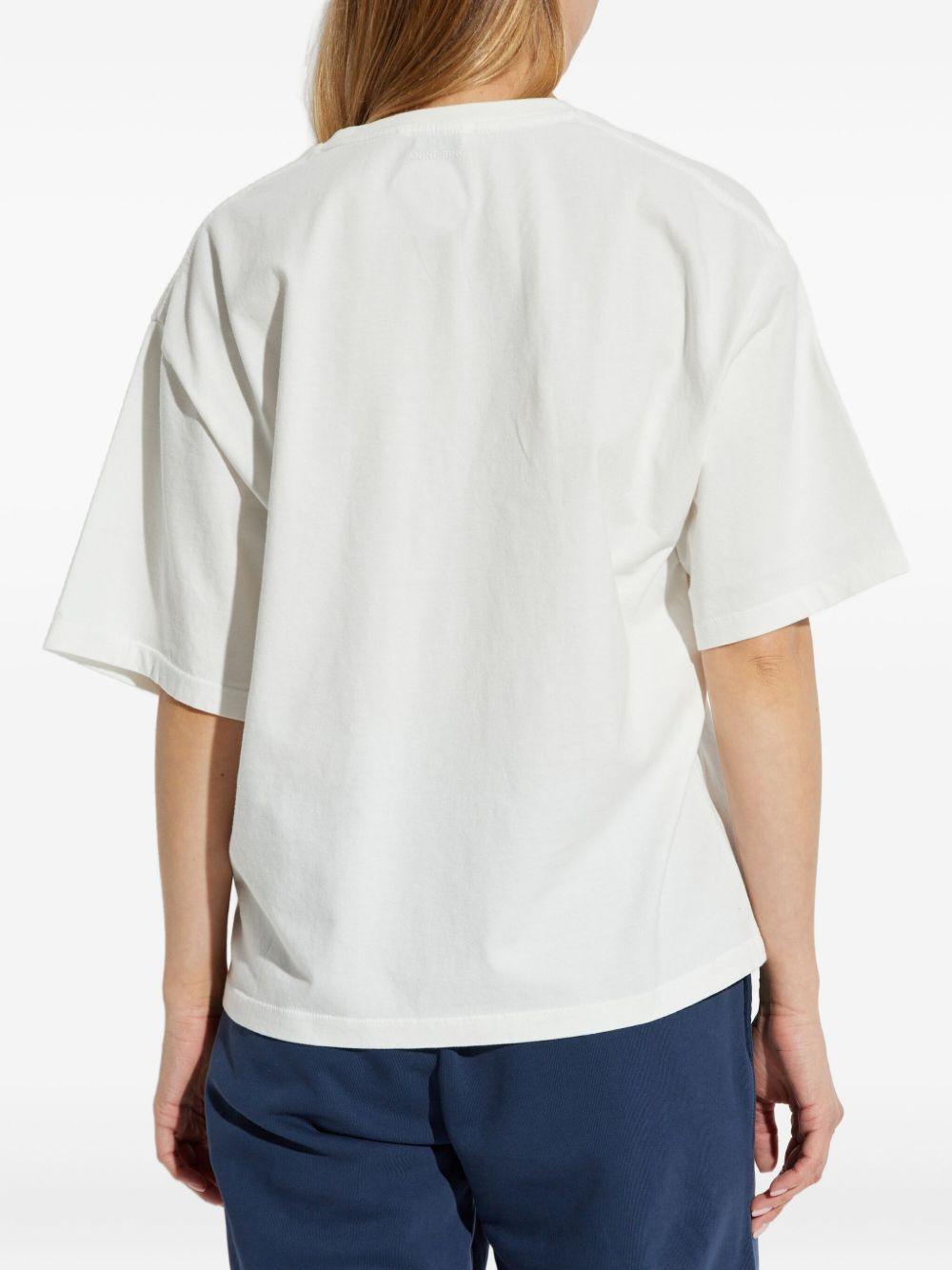 Camiseta Anine Bing Rudy A0811037 IVORY ANINE BING