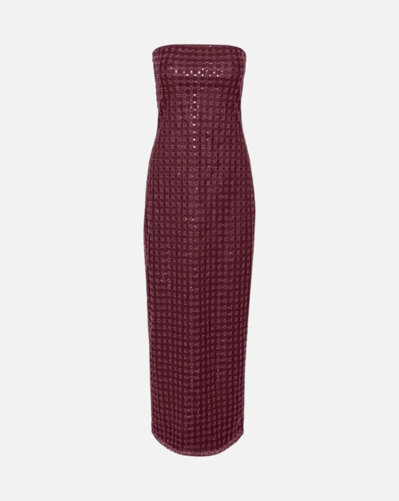 Vestido Rotate Beaded Maxi Tube Dress 1150492734 2734 ROTATE