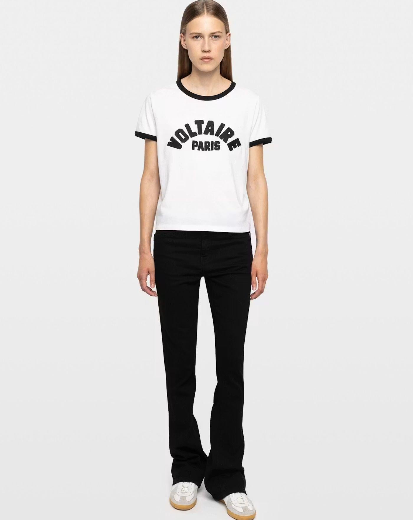 Camiseta Zadig&Voltaire Alys Bi Hc Voltaire Paris JWTS02851 107 ZADIG & VOLTAIRE