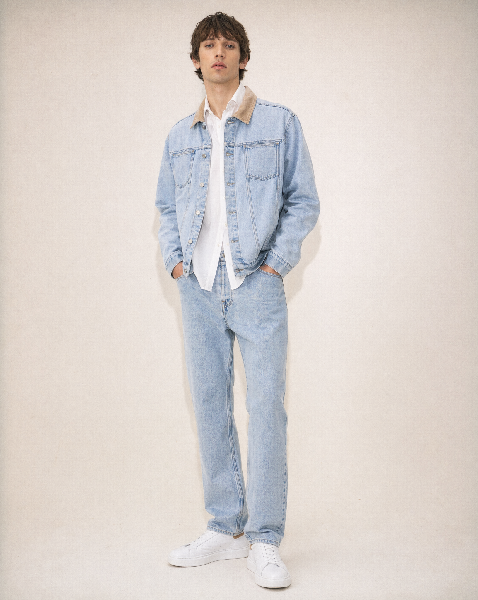 Denim Drole de Monsieur Le Jean Delave BP199 CO123 LBE DROLE DE MONSIEUR