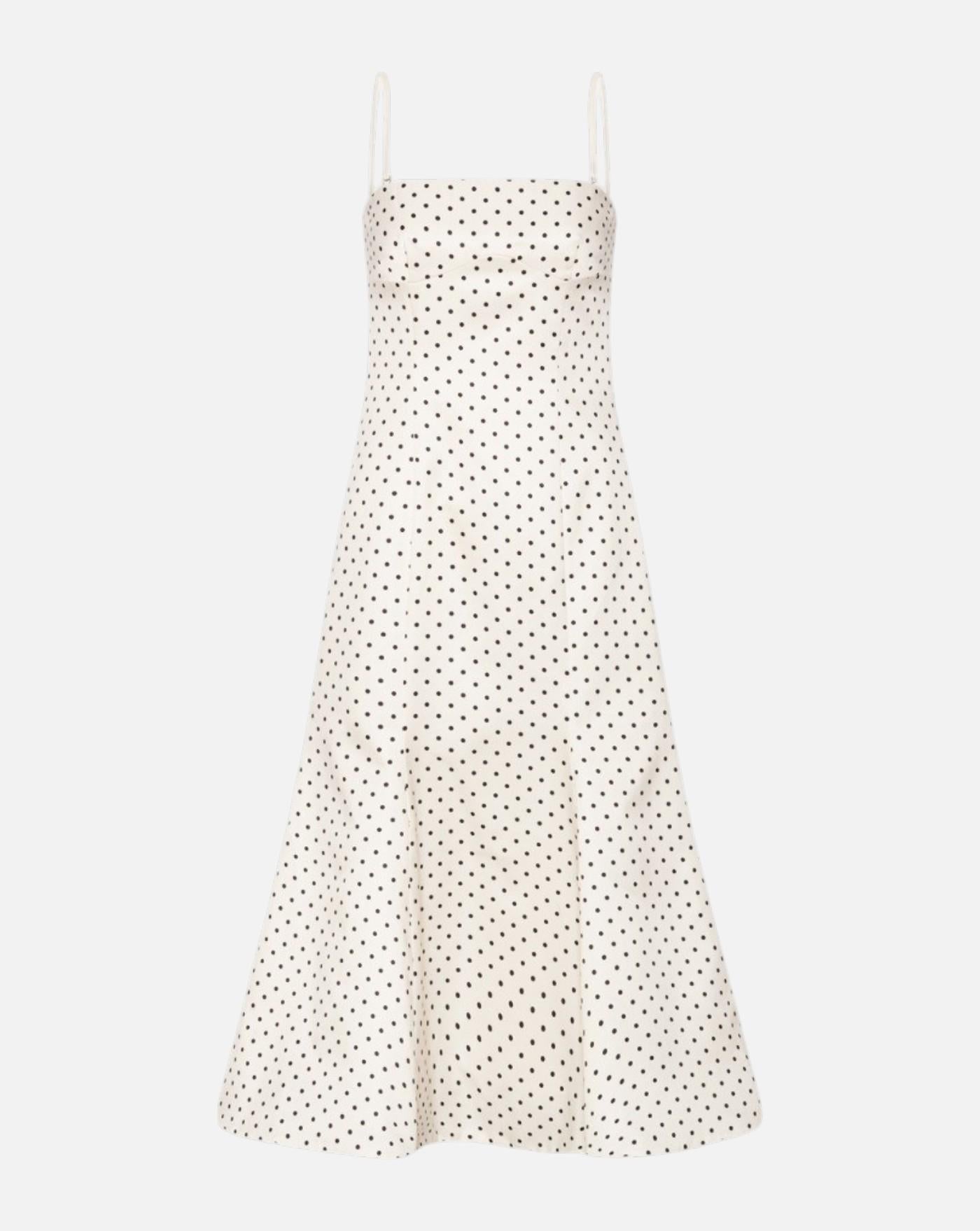 Vestido Rotate Polka Dot Midi Dress 116524803 803 DOT AOP ROTATE