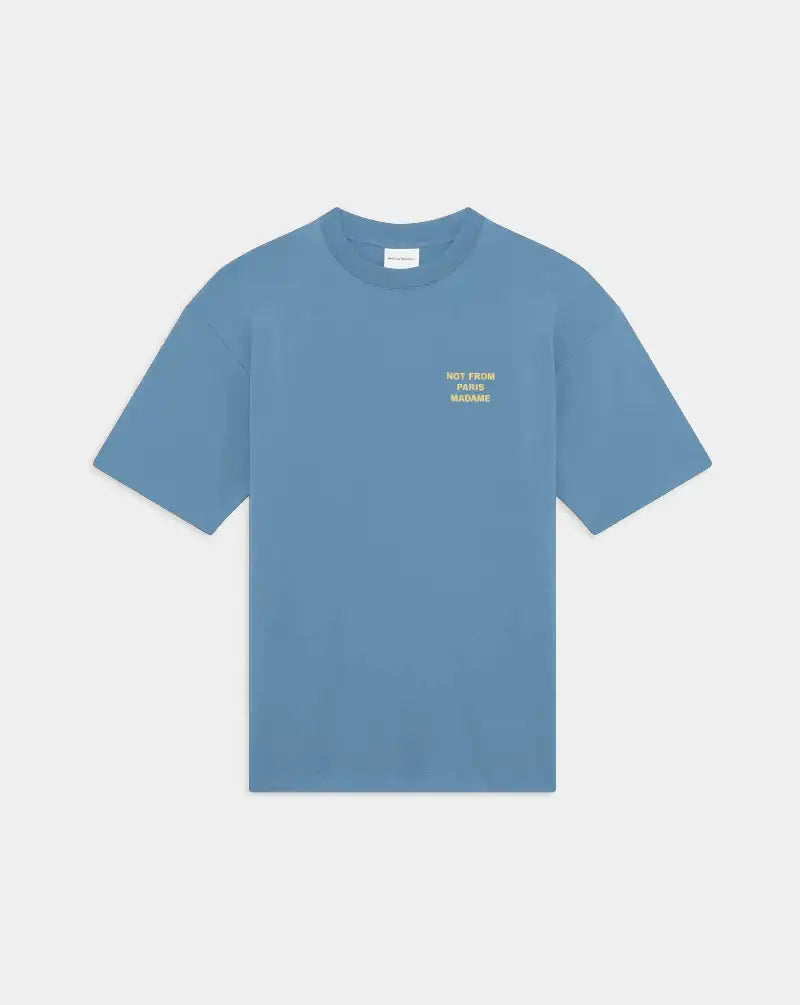 Camiseta Drole de Monsieur Le T-shirt Slogan K-TS203 CO002ATBL DROLE DE MONSIEUR