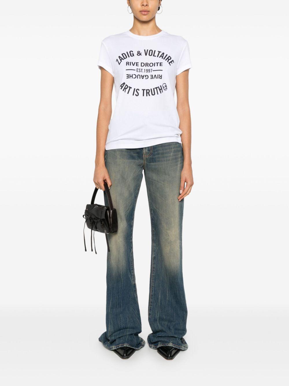 Camiseta Zadig&Voltaire walk blason JWTS02769 WHITE 107 ZADIG & VOLTAIRE
