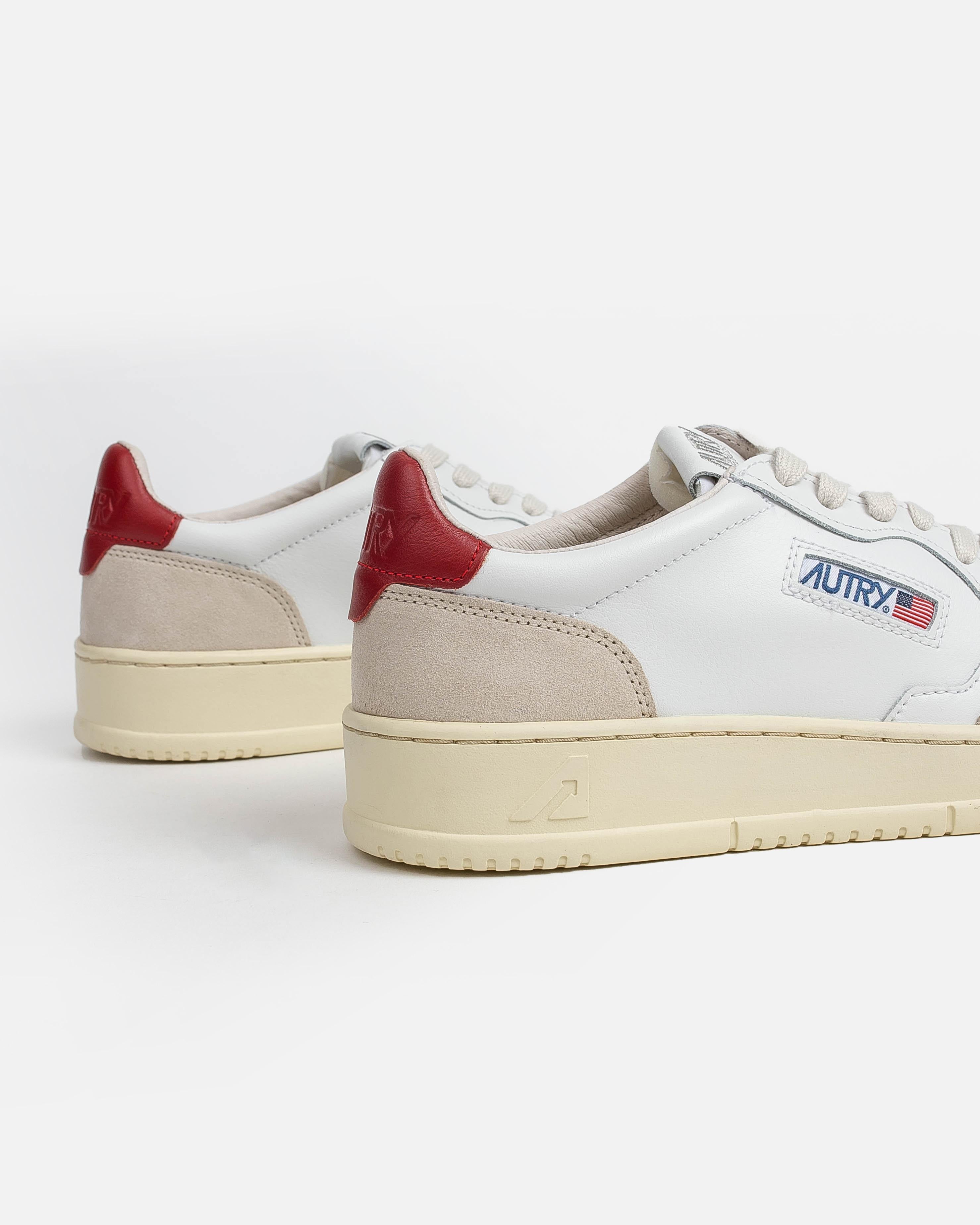 Zapatillas Autry AULM LS43 AULM LS43 WHT/RED AUTRY