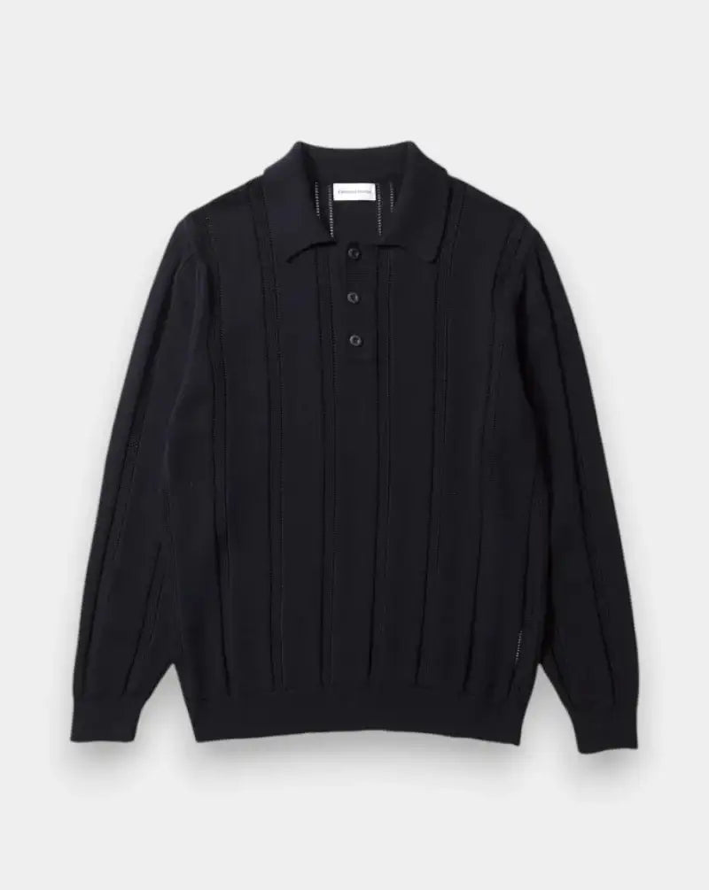 Polo Edmmond Knitted Polo 1266002590 PLAIN NAVY EDMMOND