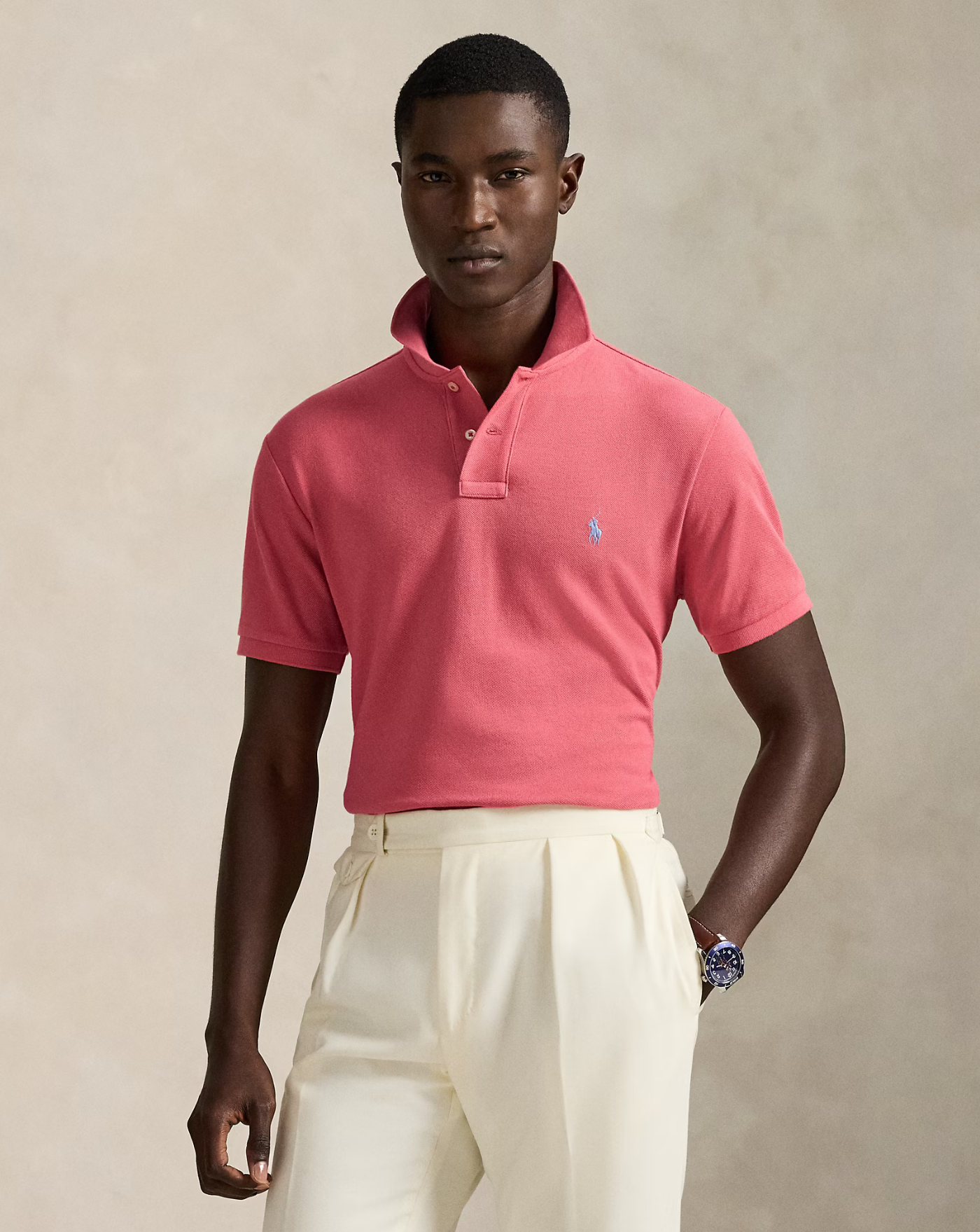 Polo Polo Ralph Lauren Basiic 710680784462 RED SKY/C7215 POLO RALPH LAUREN
