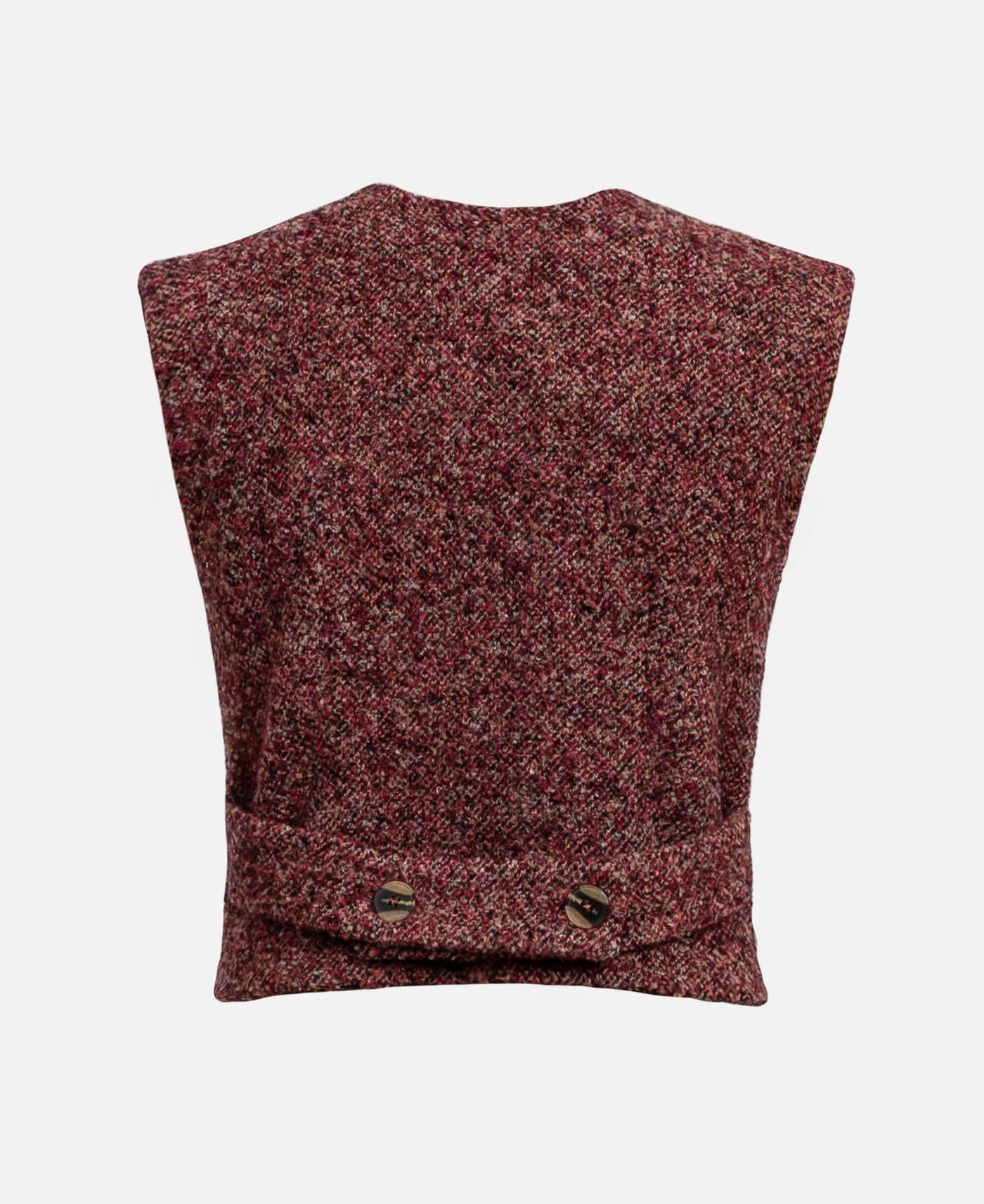 Top Remain Textured Wool Baked Apple RM1840 18 1648 REMAIN