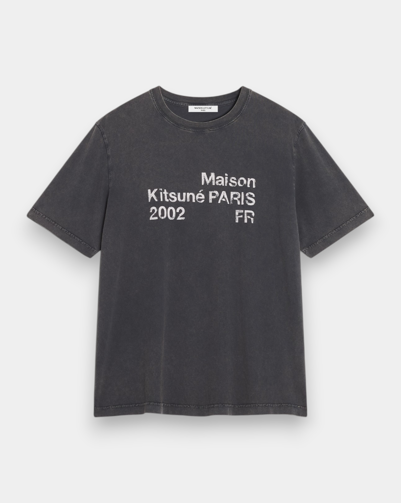 Camiseta Maison Kitsune 2002 Fades PM00124KJ7036 0519 MAISON KITSUNE