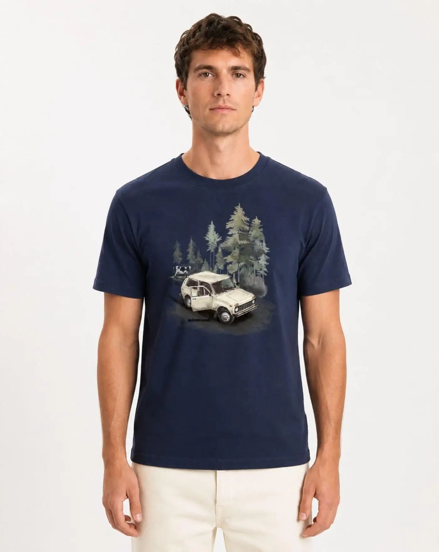 Camiseta Edmmond Wander 3263034590 PLAIN NAVY EDMMOND