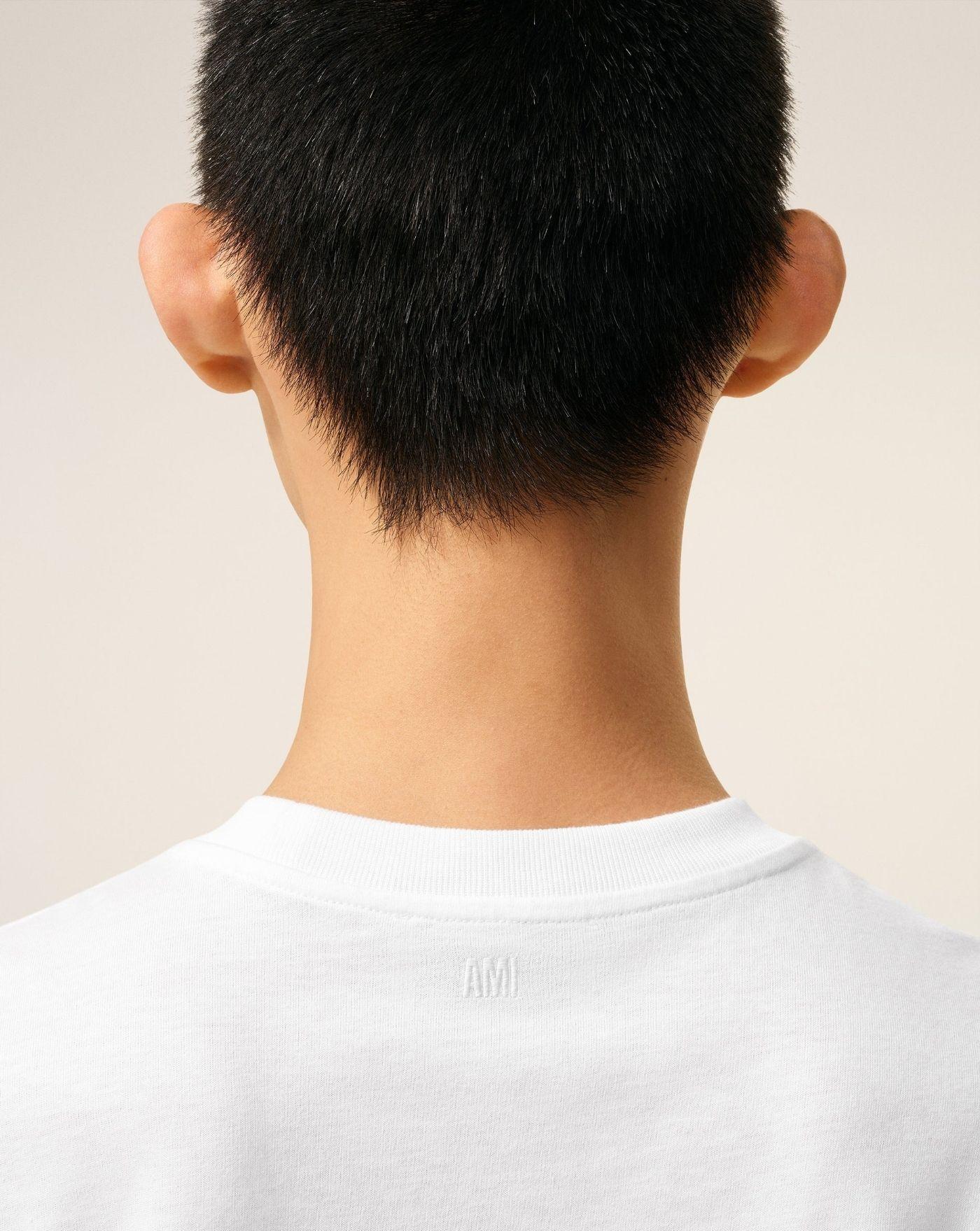 Camiseta Ami Paris Ami de Coeur HTS346724 100 AMI PARIS