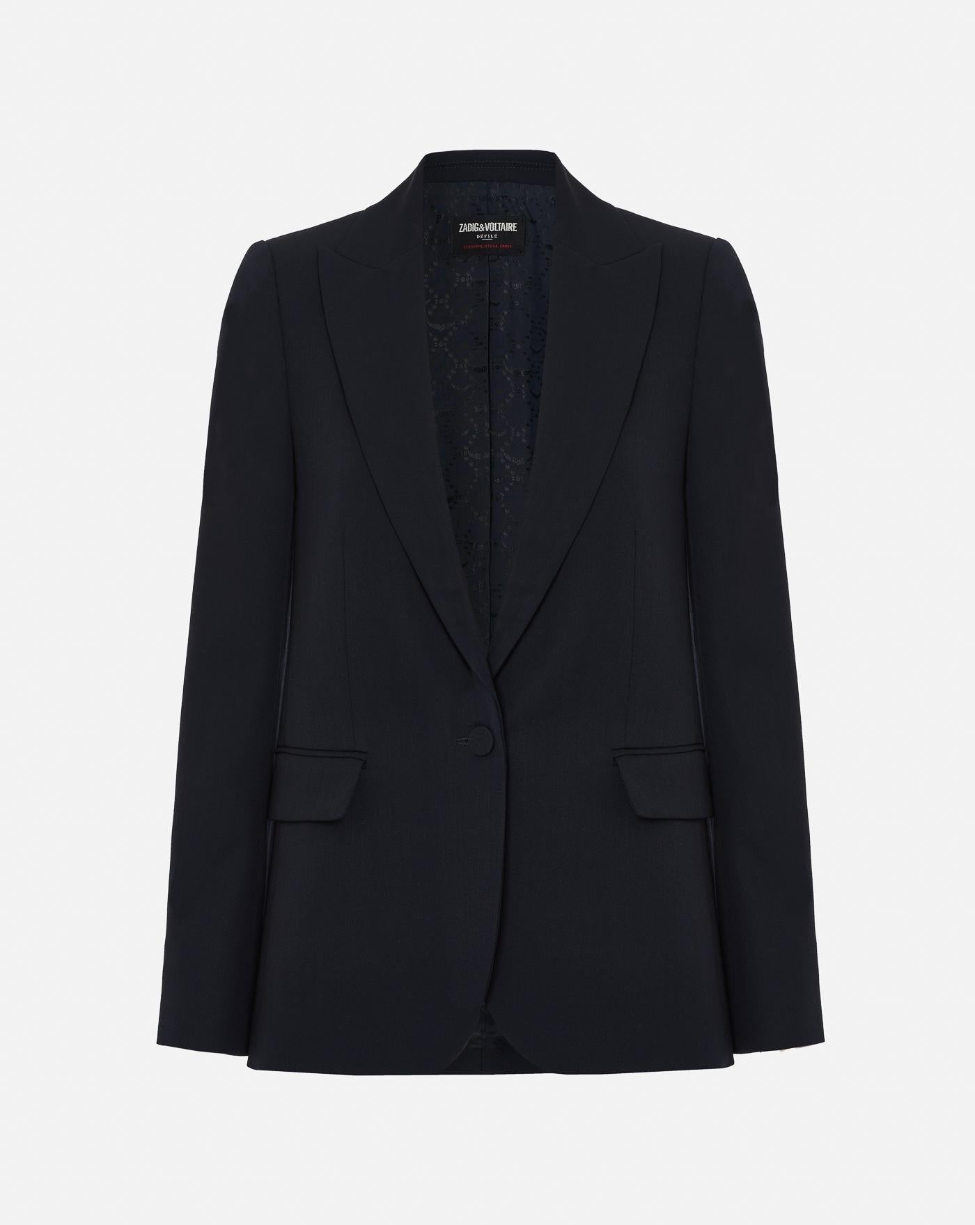 Americana Zadig & Voltaire Valse Grain de Poudre WWBL01919 AZUL MARINO ZADIG & VOLTAIRE