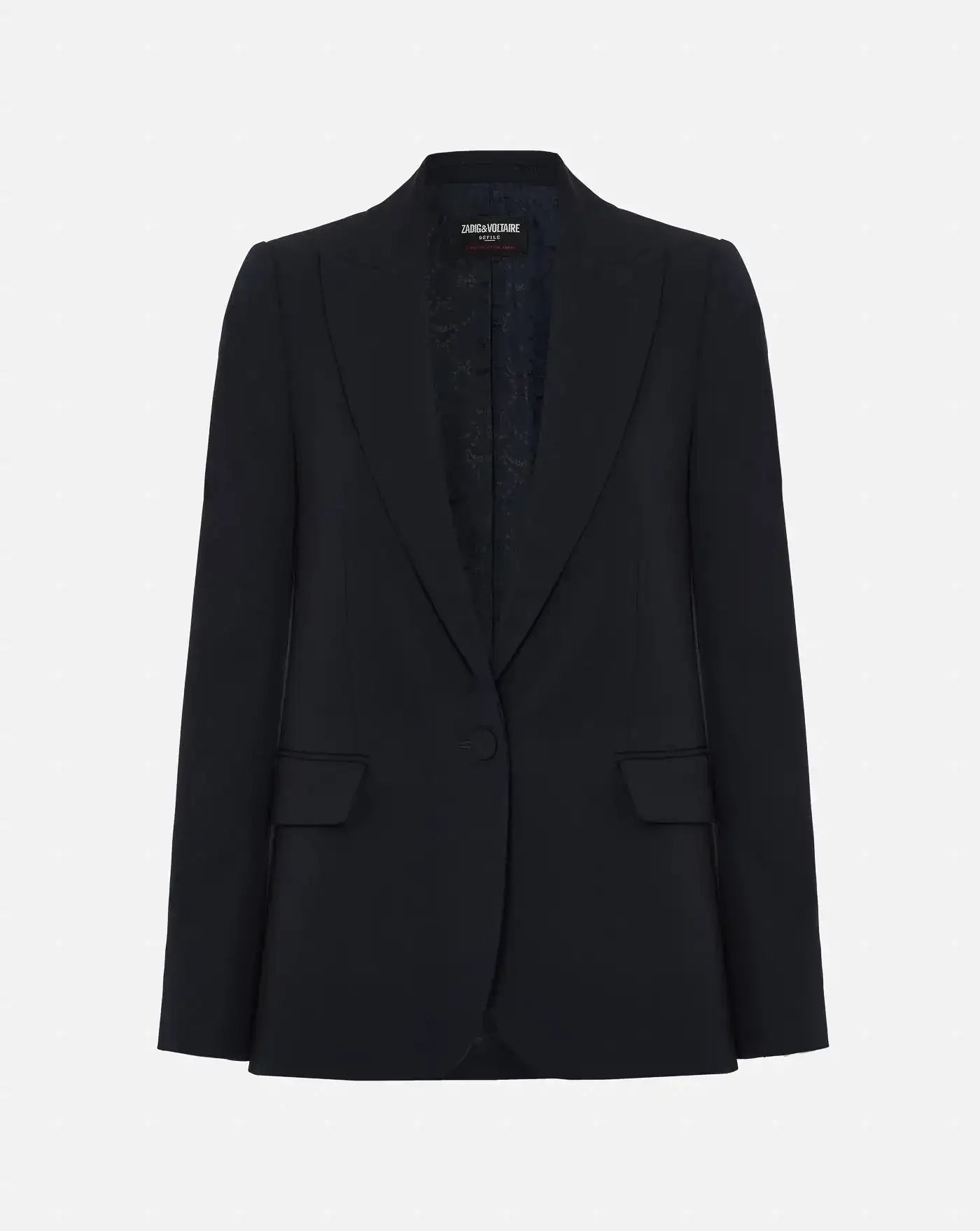 Americana Zadig & Voltaire Valse Grain de Poudre WWBL01919 AZUL MARINO ZADIG & VOLTAIRE