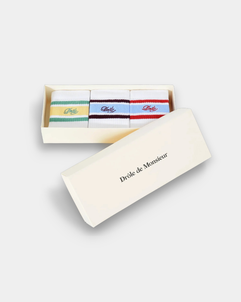 Calcetines Drole de Monsieur La Chaussette Drole Rayee SK118 CO0024 MC DROLE DE MONSIEUR