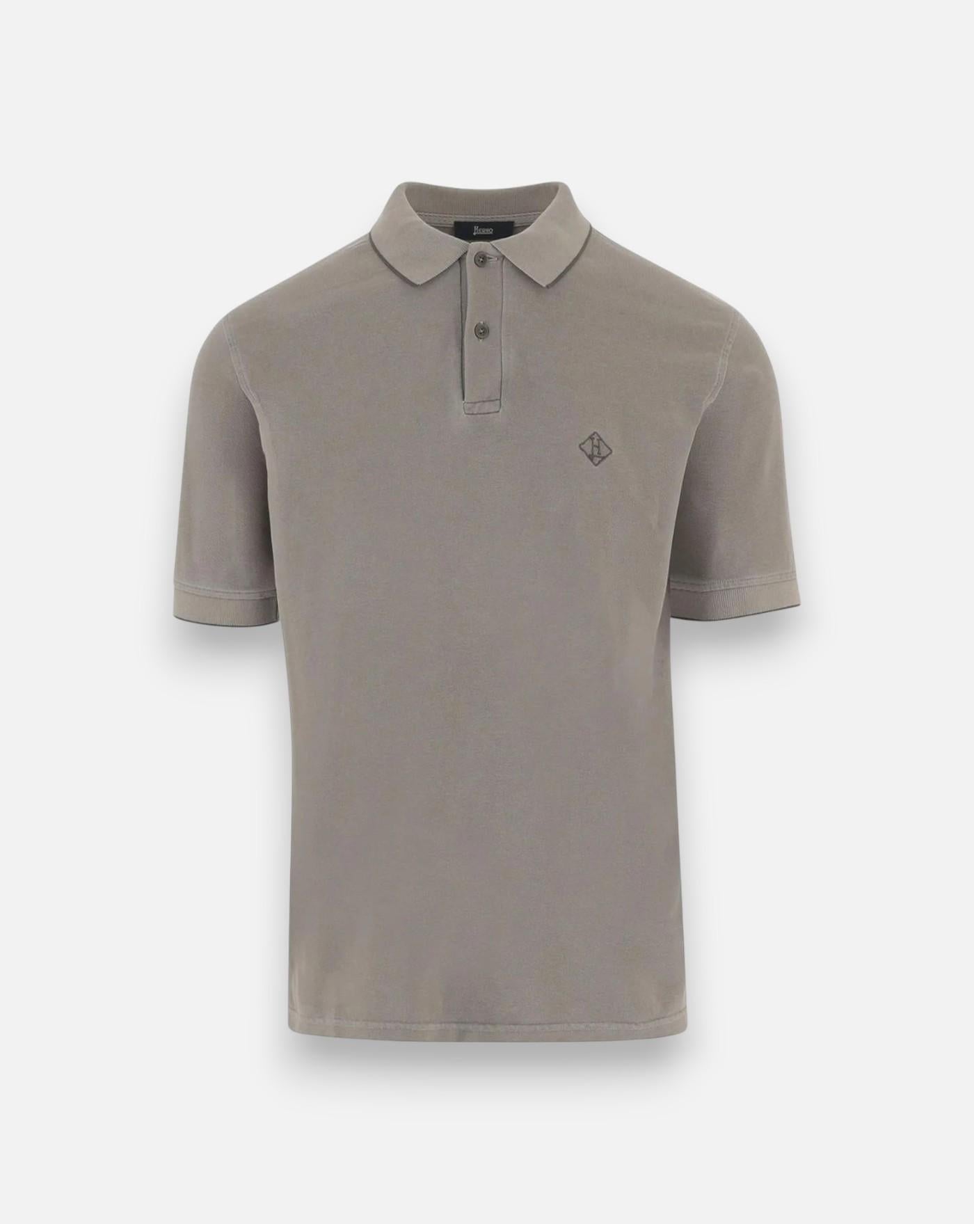 Polo Herno Knitted Polo Shirt JPL00134U 540067206 HERNO