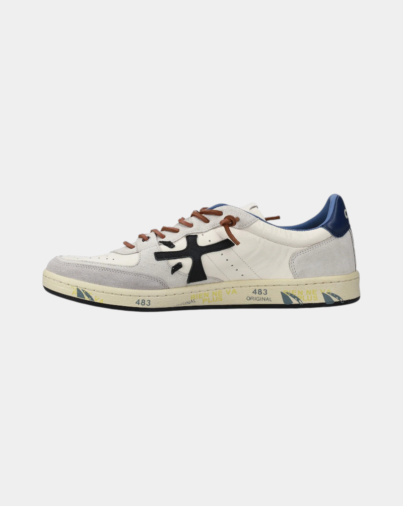 Zapatillas Premiata Basket Clay 7617 BSKTCLAY 7617 WHITE/BLUE PREMIATA