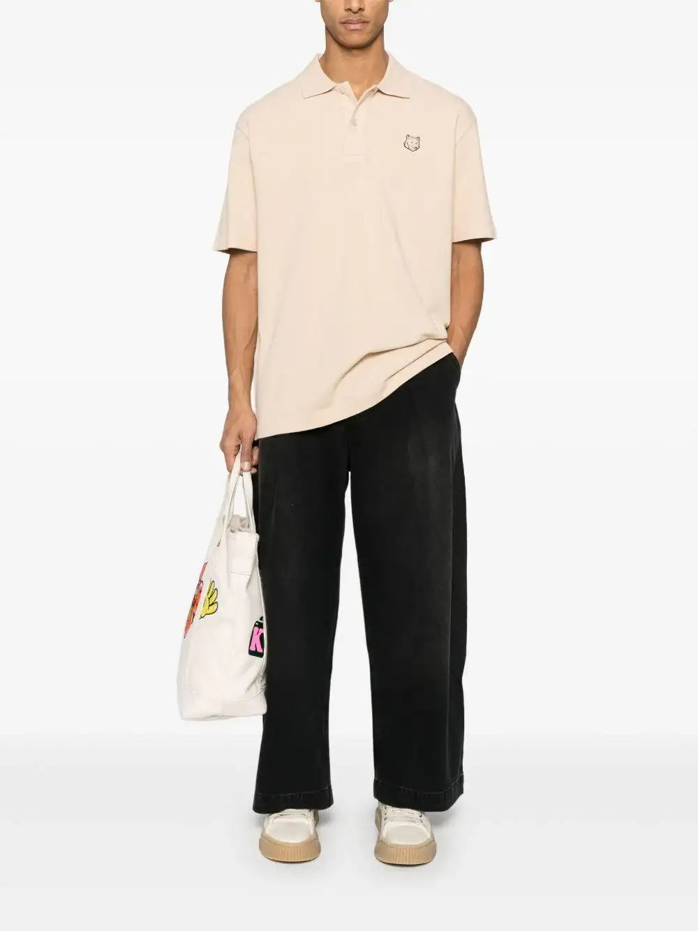 Polo Maison Kitsuné Bold Fox Head MM00210KJ7010 P213 MAISON KITSUNE
