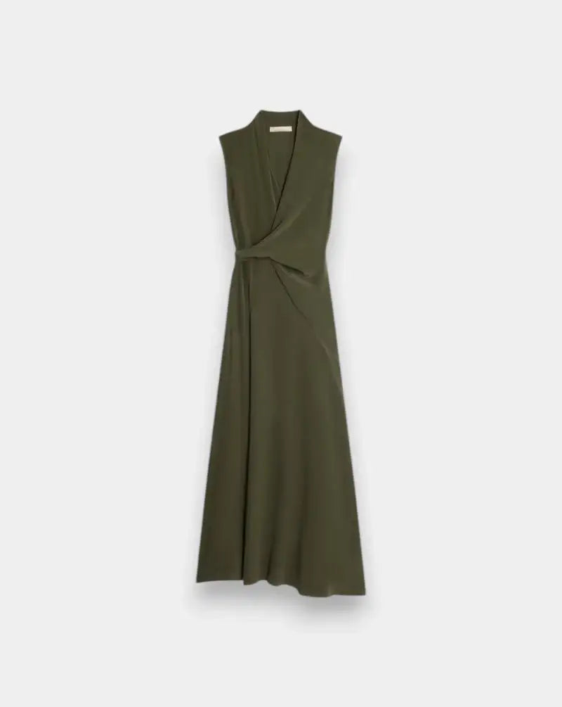 Vestido Vanessa Bruno Faye Dress 4HVA77 V08807KAKHI VANESSA BRUNO