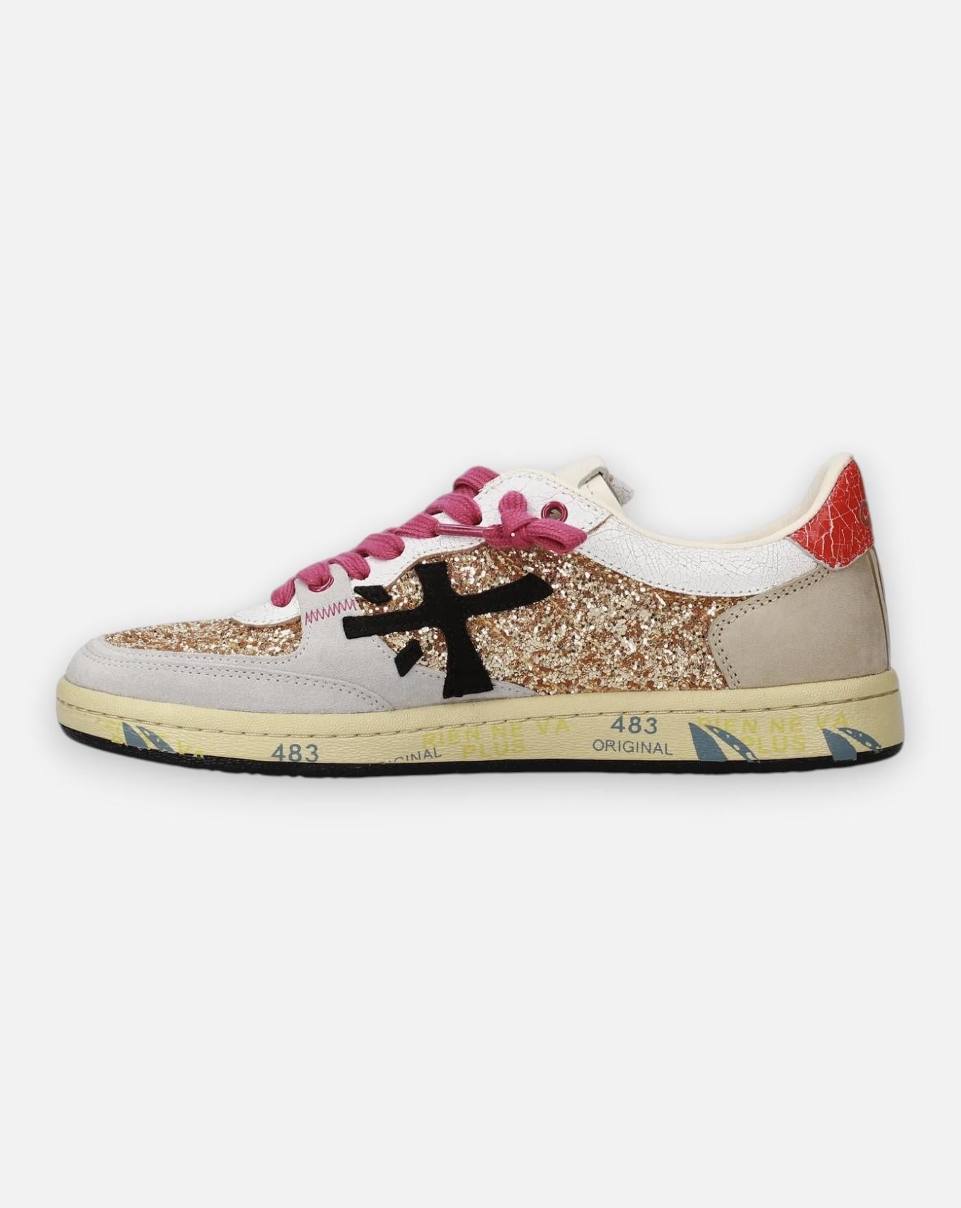 Zapatillas Premiata Bskt Clayd 8166 BSKTCLAD8166 GOLD/LILAC PREMIATA