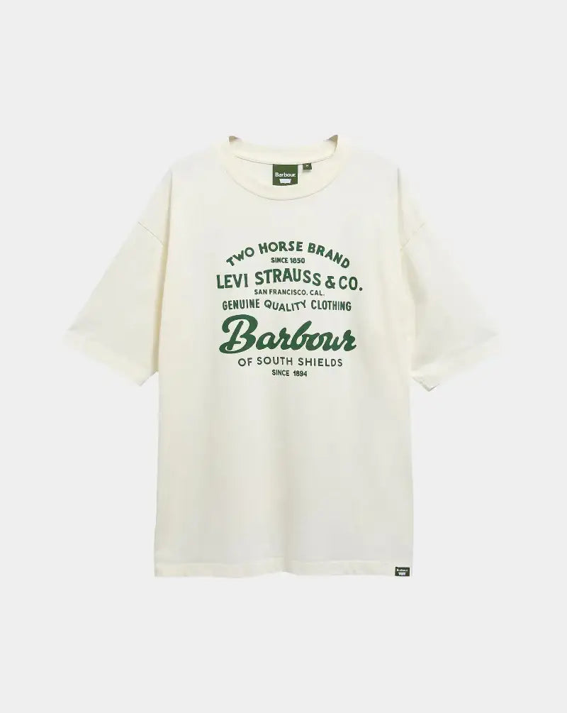 Camiseta Barbour x Levi's Graphic T-Shirt MTS1513WH 32 BARBOUR