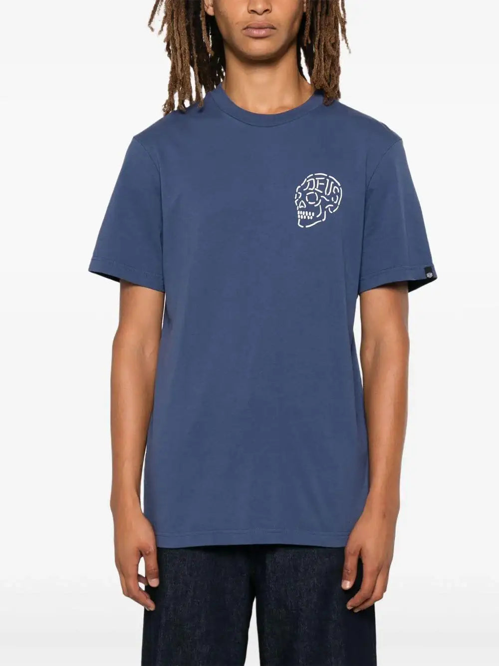 Camiseta Deus Ex Machina Venice Skull DMH31645C MECHANIC BLUE DEUS EX MACHINA