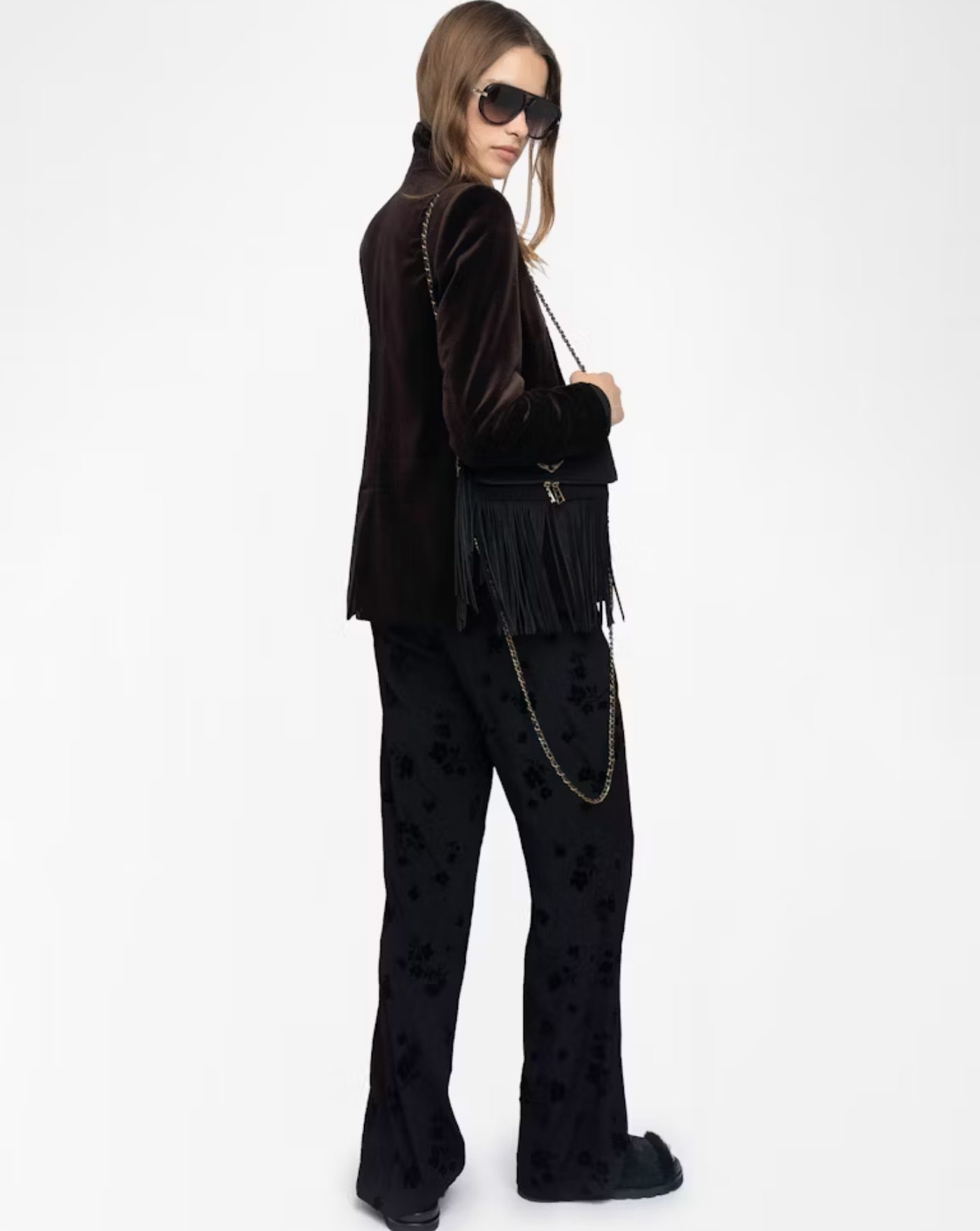 Pantalon Zadig & Voltaire Poma WWPA01877 011 ZADIG & VOLTAIRE