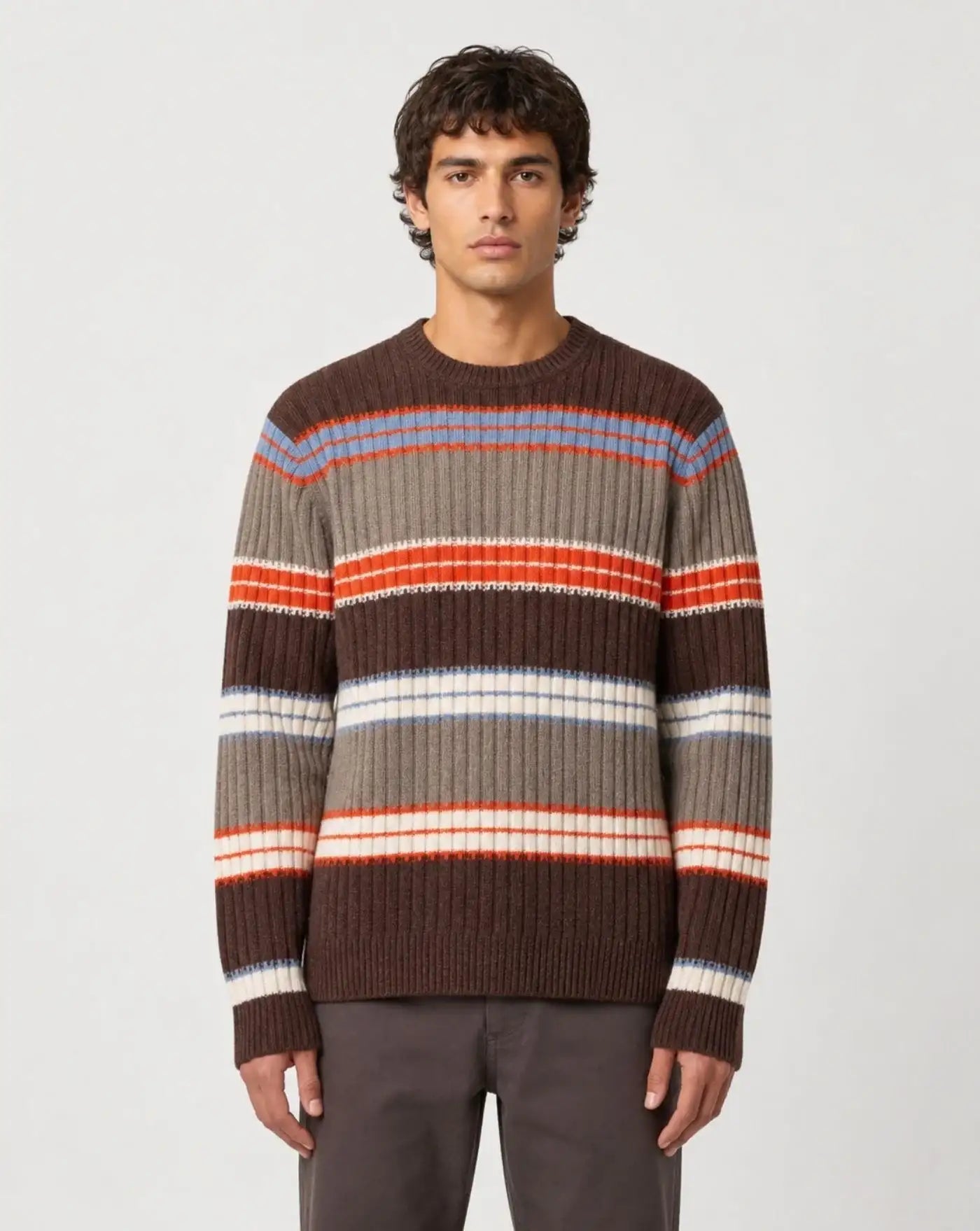 Jersey Edmmond Carve Sweater 3266014250 PLAIN ORANGE EDMMOND