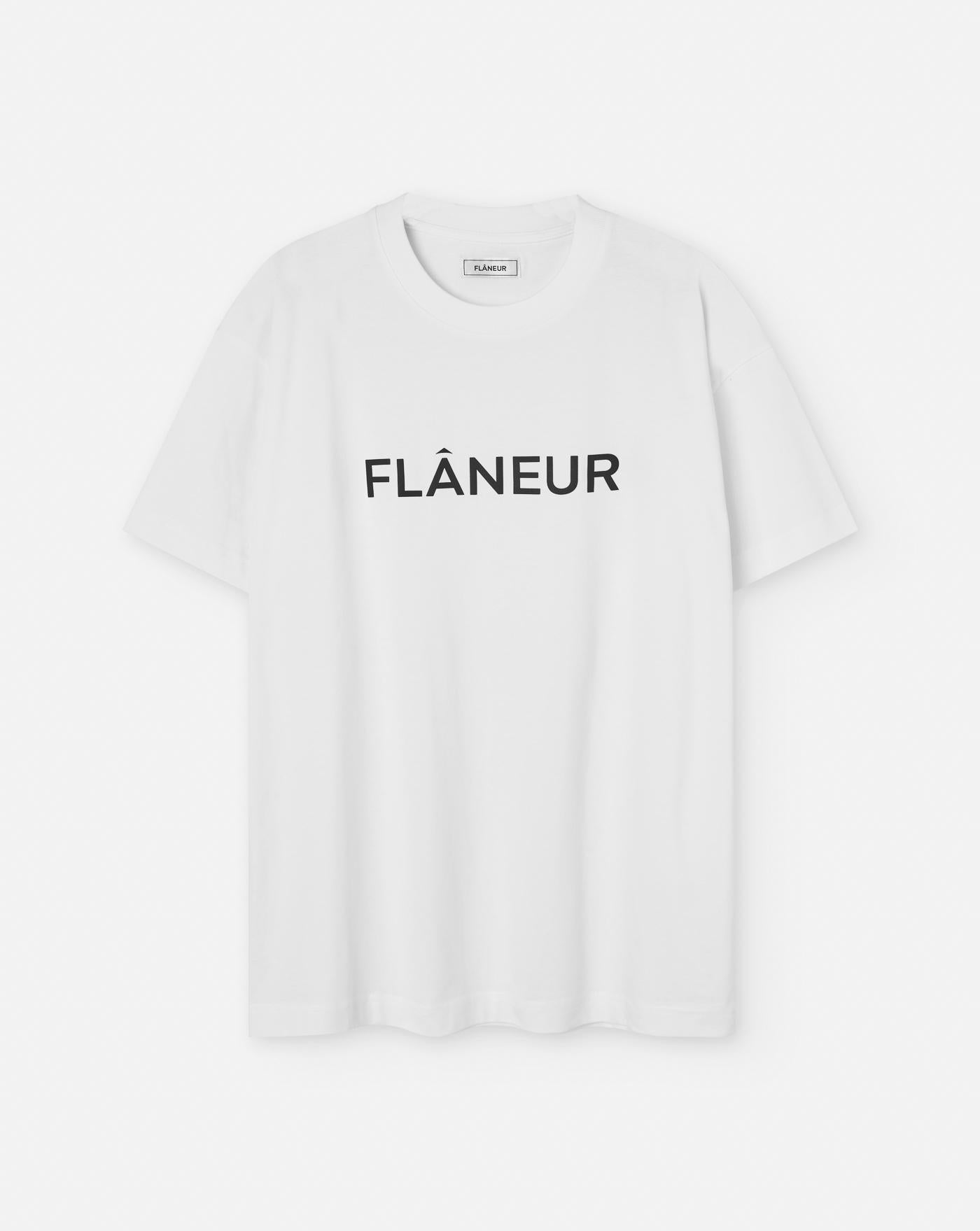 Camiseta Flâneur Printed Logo T-Shirt FTSH038 051 FLANEUR