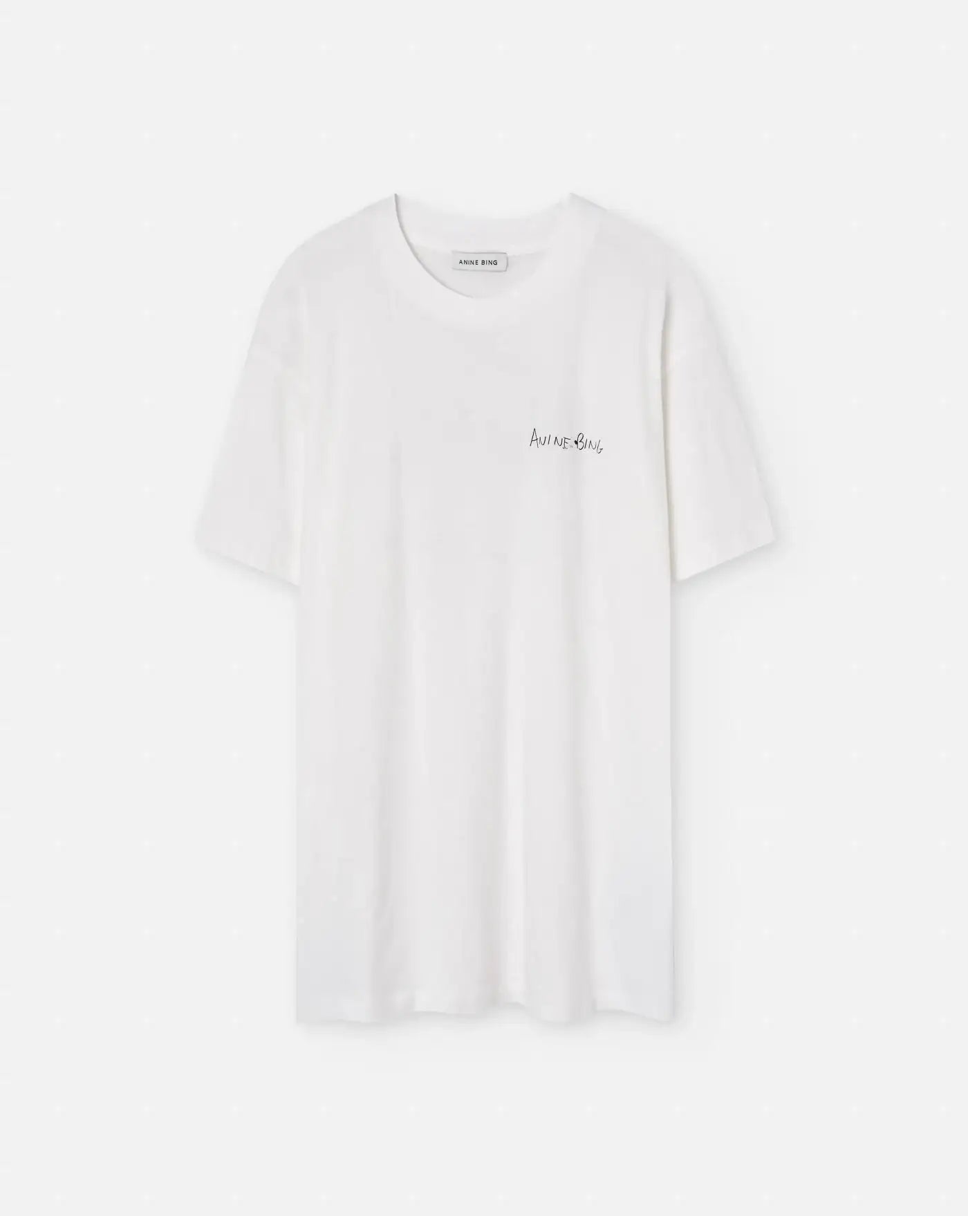Camiseta Anine Bing Walker Tee Lyrics A0810771IVY1 IVORY ANINE BING
