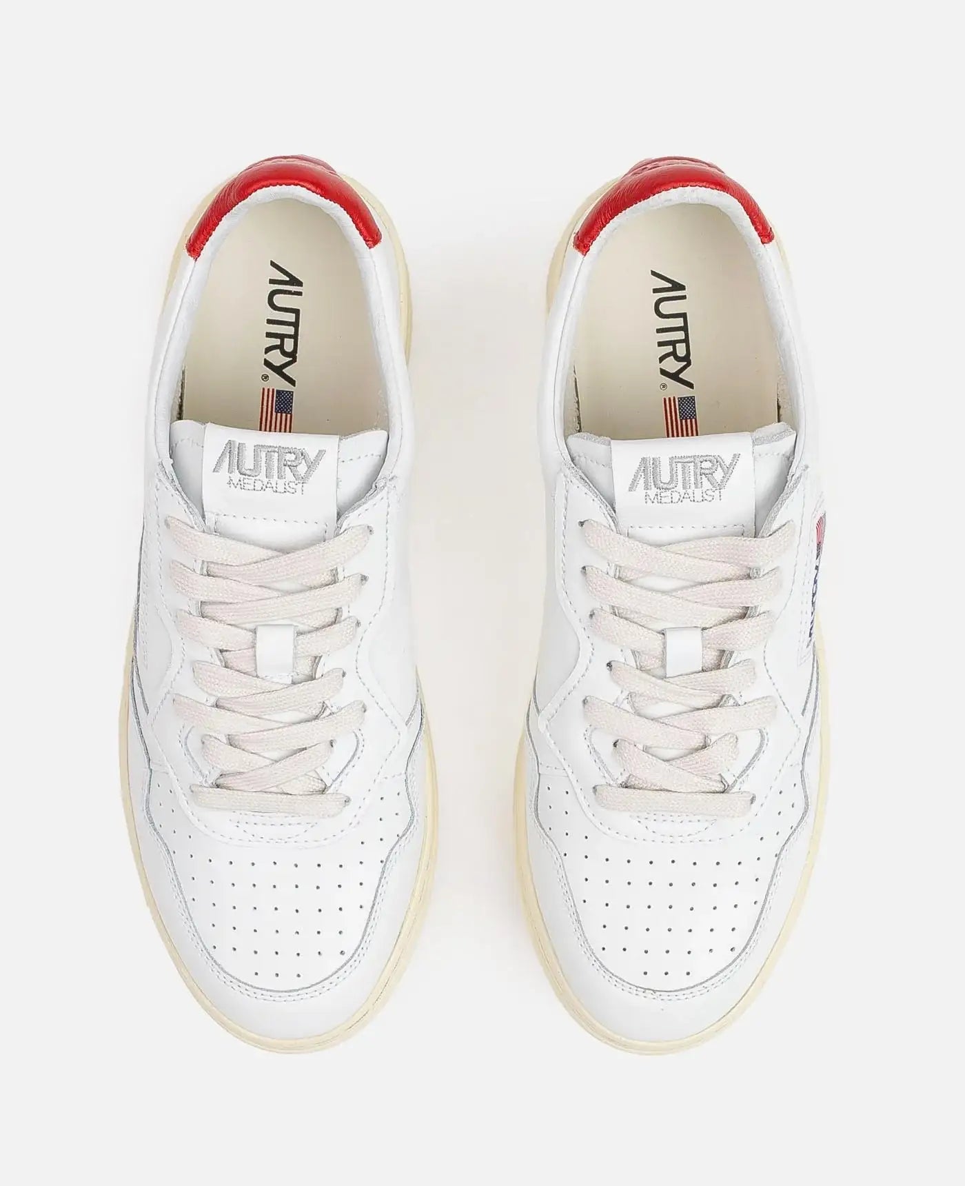 Zapatillas Autry AULM LL21 AULM LL21 WHT/RED AUTRY
