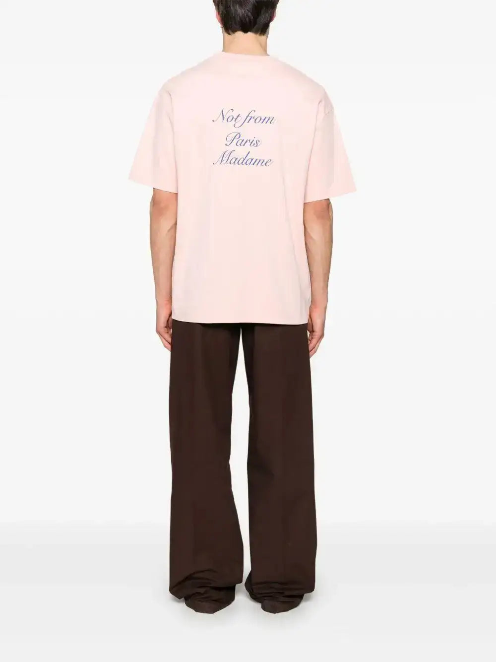 Camiseta Drole de Monsieur Le T-Shirt Slogan Cursive TS209 CO002 LPI DROLE DE MONSIEUR