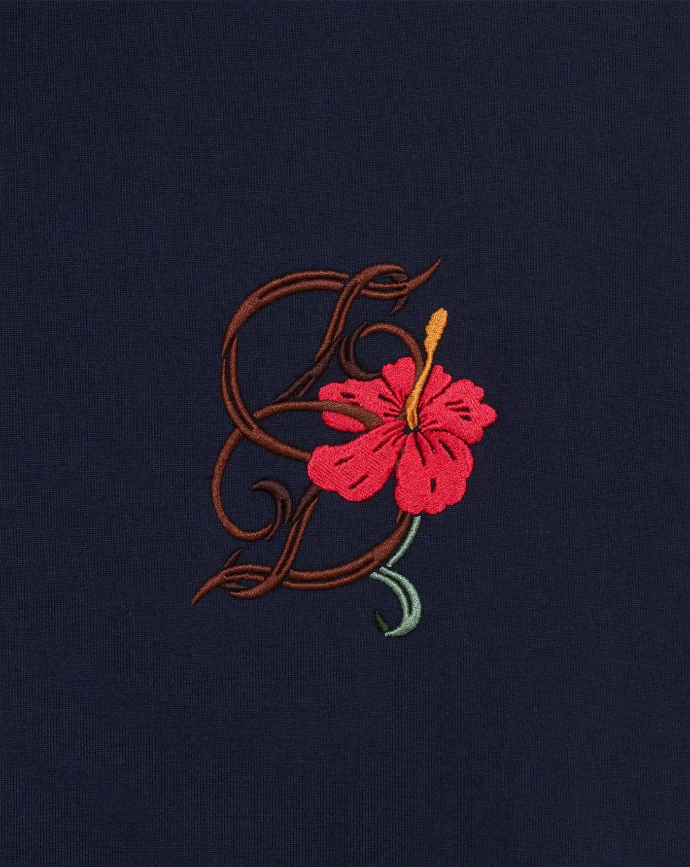Camiseta Drole de Monsieur Hibiscus Brodee K-TS316 CO248NY DROLE DE MONSIEUR