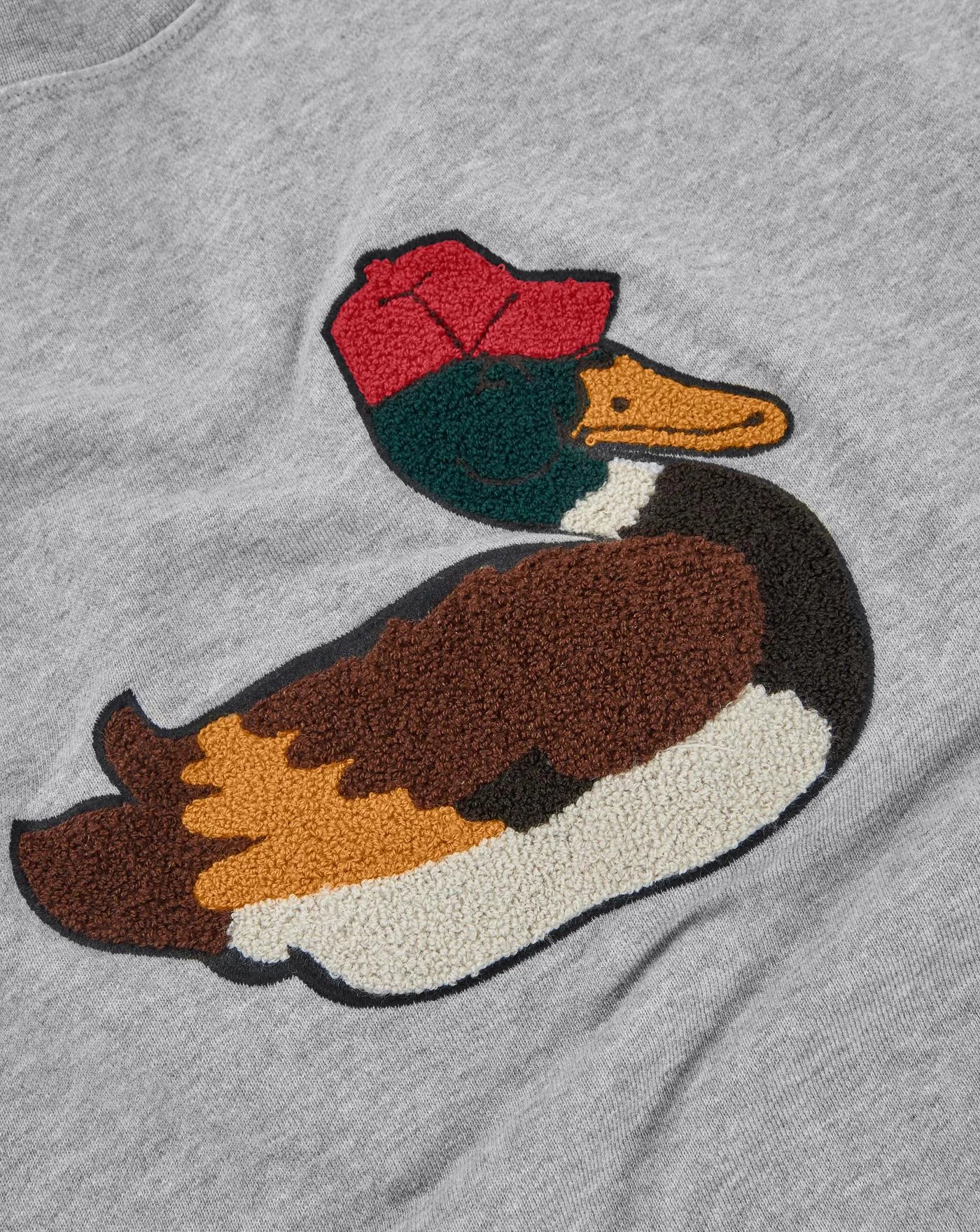Sudadera Edmmond Studios Duck Hunt 1254001840 PLAIN GREY MELANGE EDMMOND