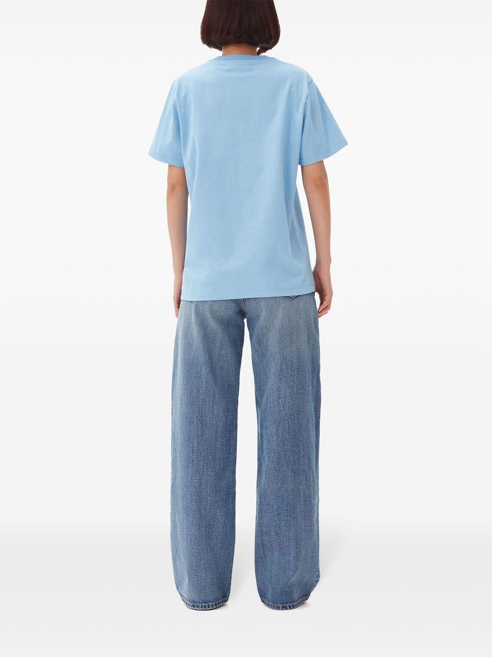 Camiseta Ganni Tiger T4007 745 GANNI