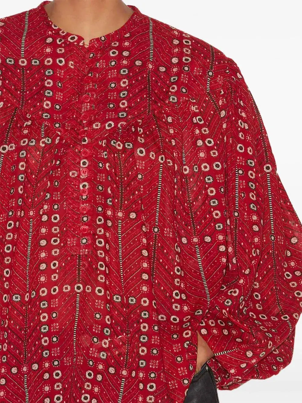 Camisa Isabel Marant Salika HT0022FAC1J19E 70RD ISABEL MARANT