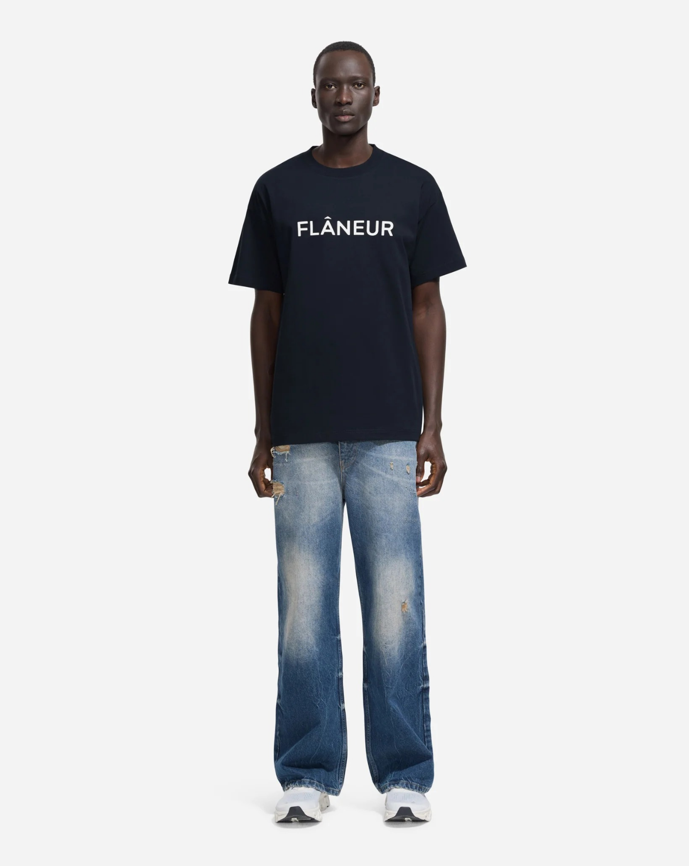 Camiseta Flaneur Rrinted Logo T-shirt FTSH186 788 FLANEUR