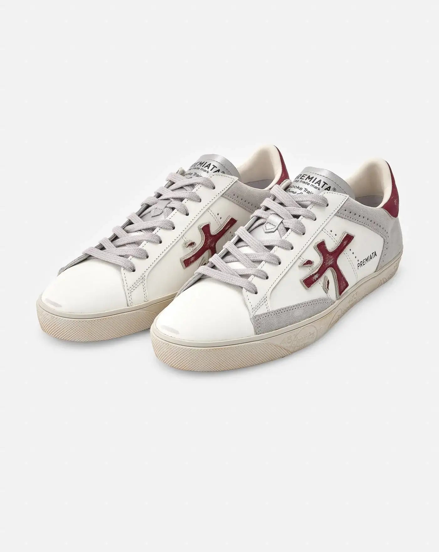 Zapatillas Premiata Steven Var 6970 STEVEN VAR 6970 WHITE/RED PREMIATA