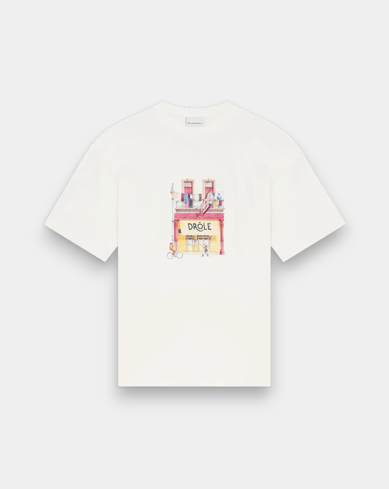 Camiseta Drole de Monsieur Drole Cafe K-TS307 CO002OW DROLE DE MONSIEUR